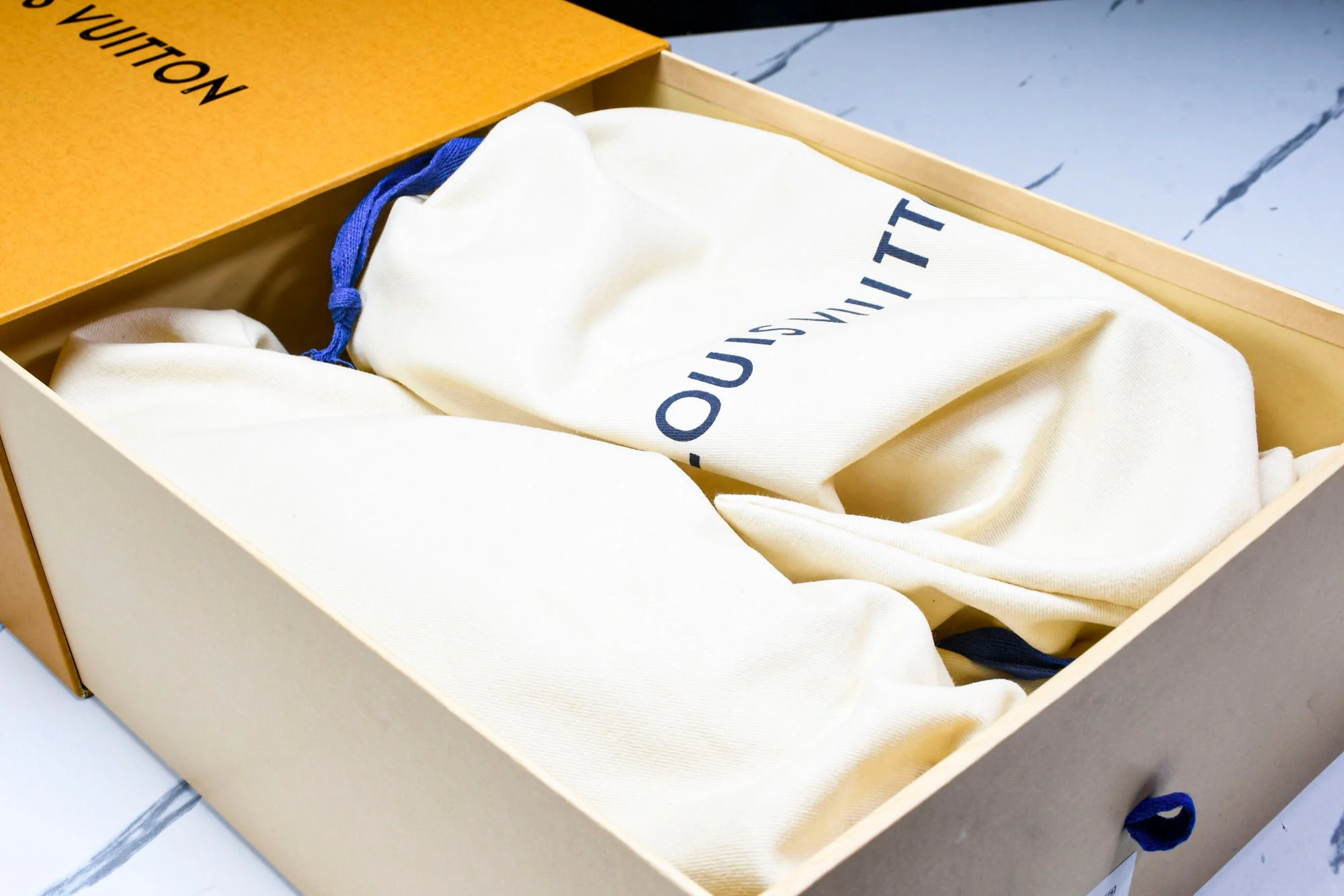 Louis Vuittоп Footprint Soccer Sneaker 'White'