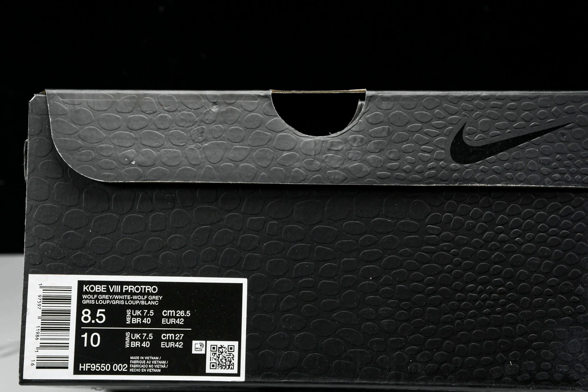 Kobe 8 Protro 'Wolf Grey'