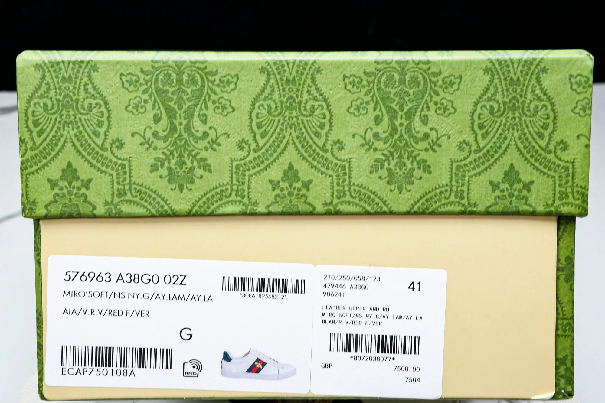 Guссi Ace Web 'Bee'