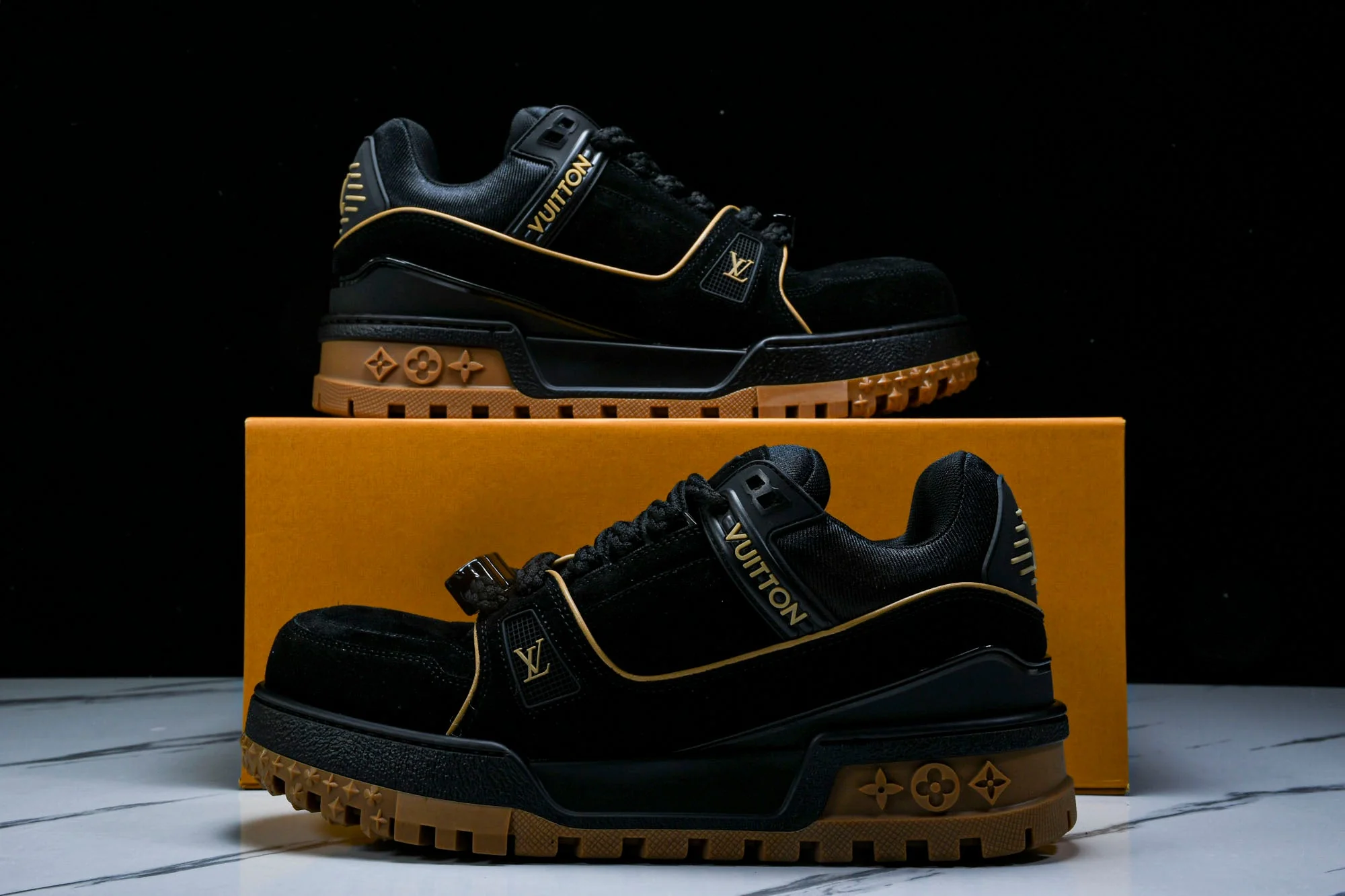 Louis Vuittоп Trainer Maxi 'Black Brown'