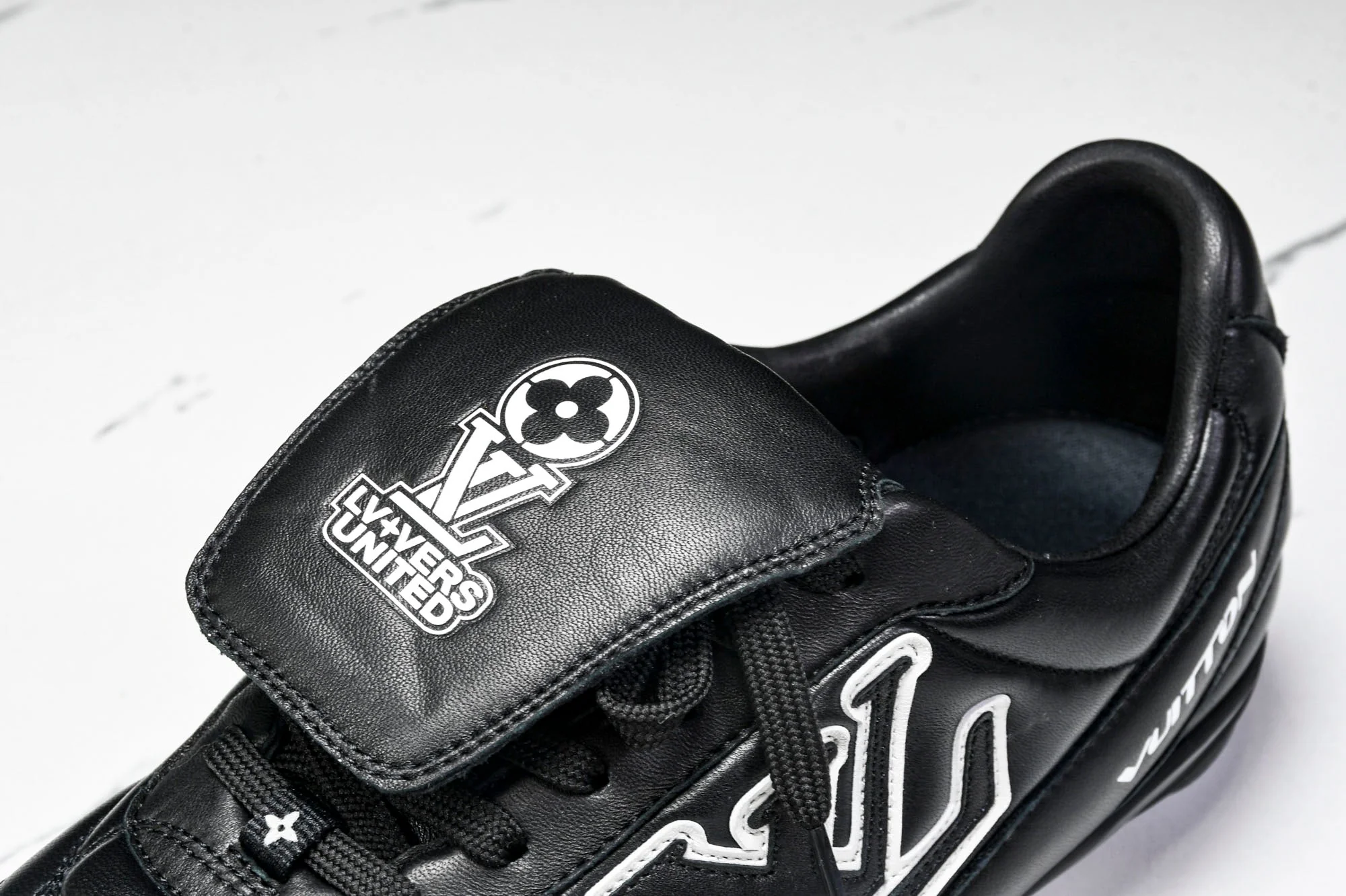 Louis Vuittоп Footprint Soccer Sneaker 'Black'