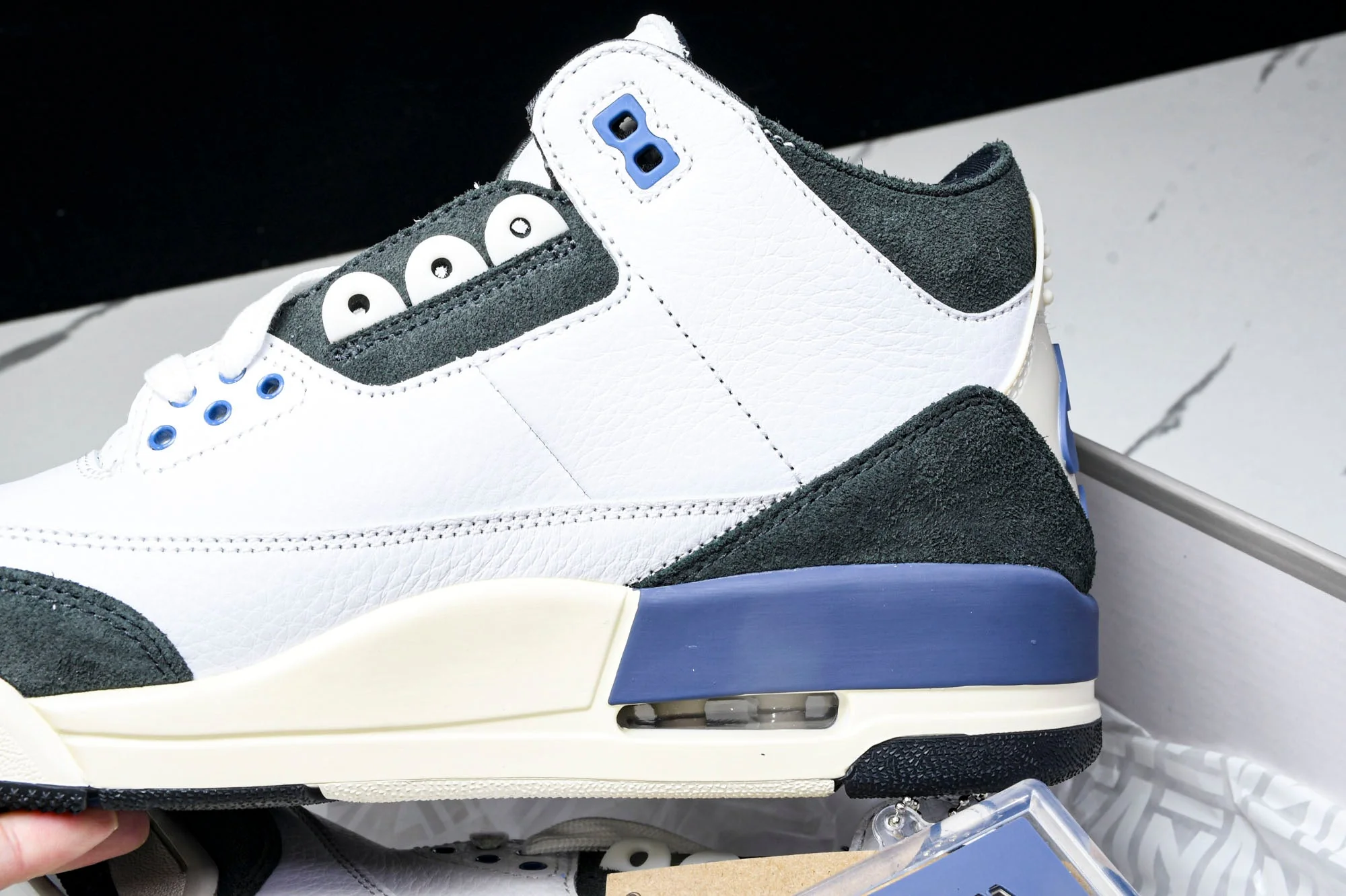 AJ3 Retro OG x A Ma Maniere 'Diffused Blue'