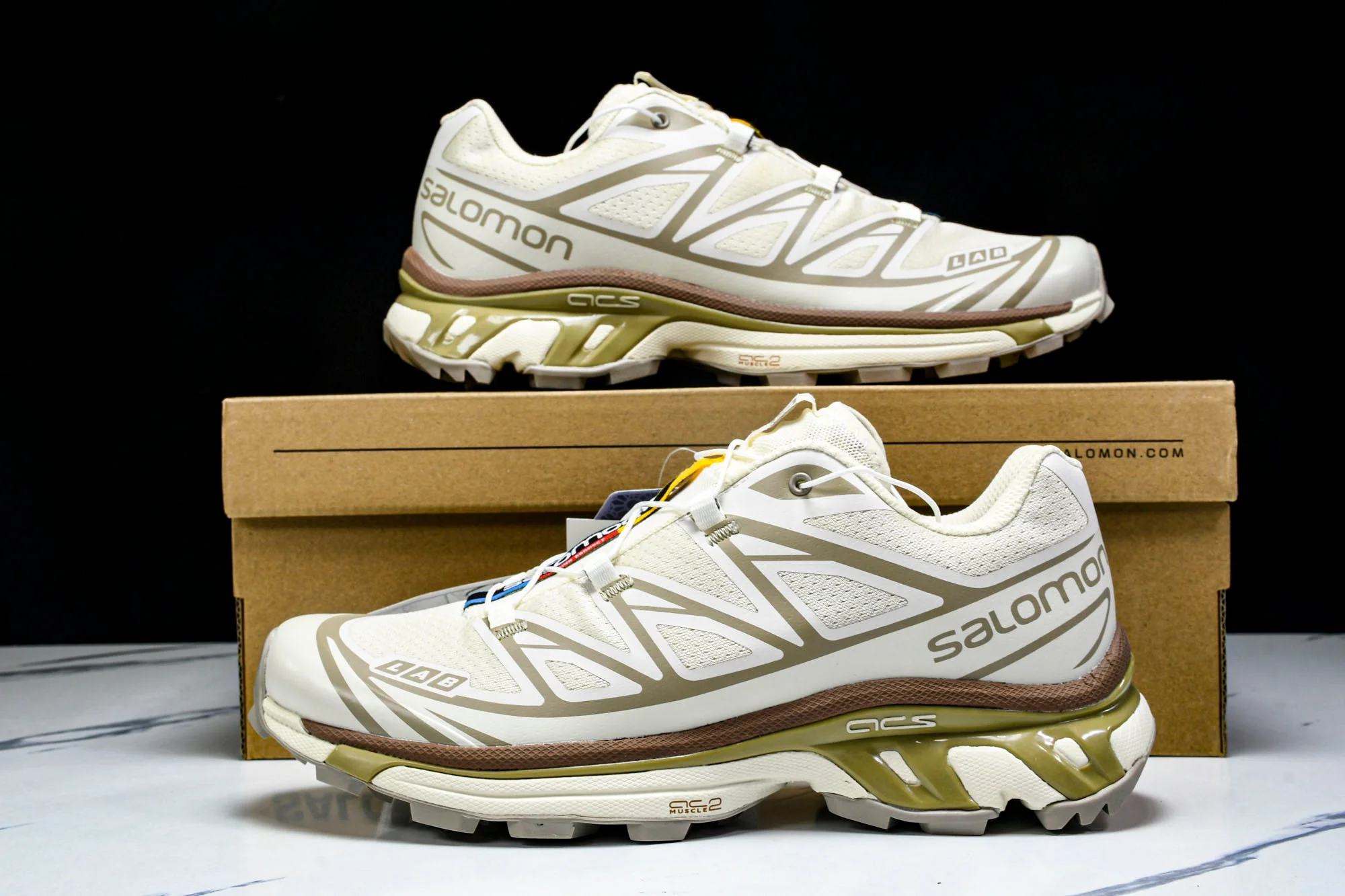 Salomon XT-6 Series Lightweight 'Brown'