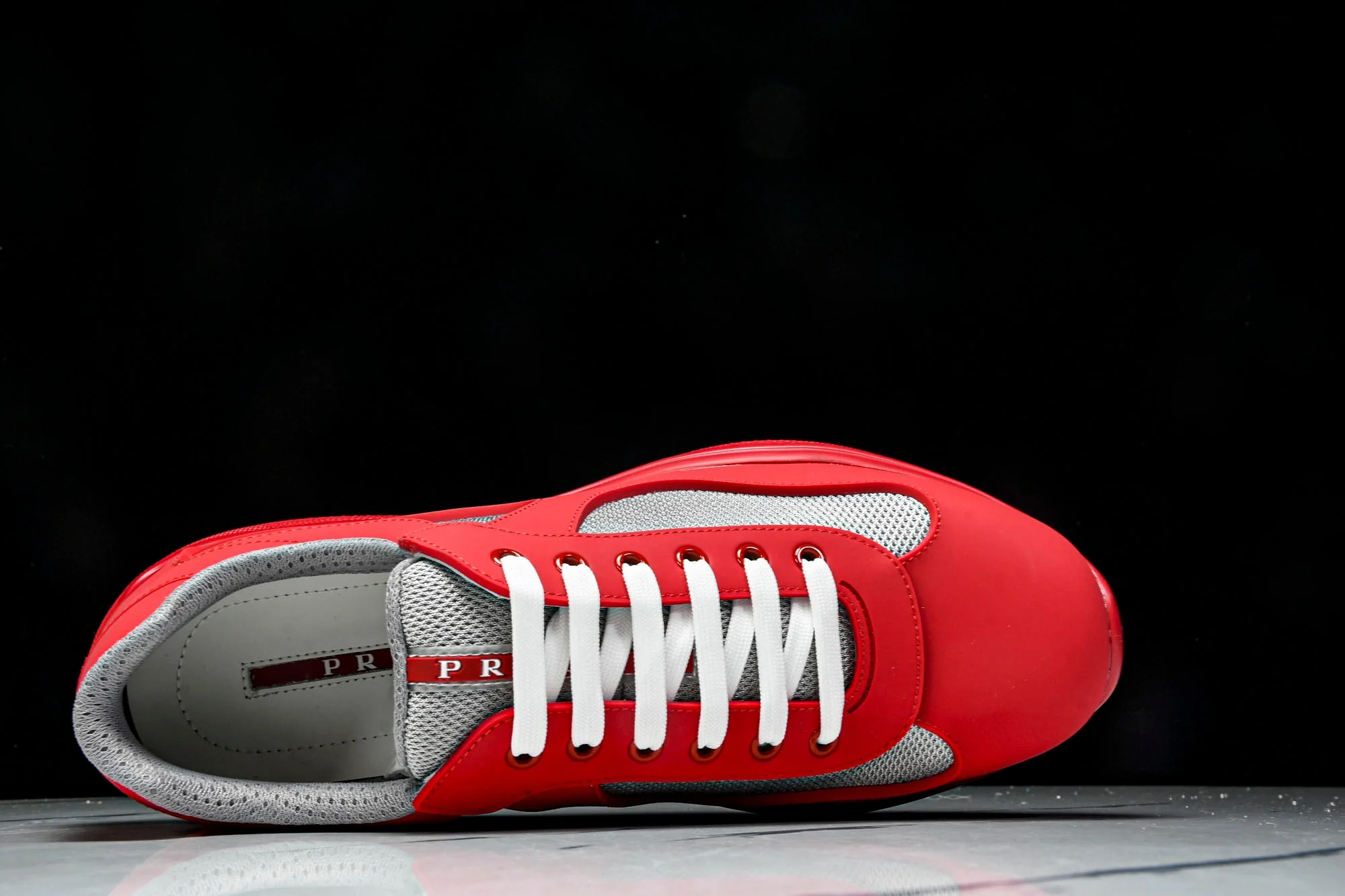 Prada America's Cup Sneaker Soft Rubber 'Red'