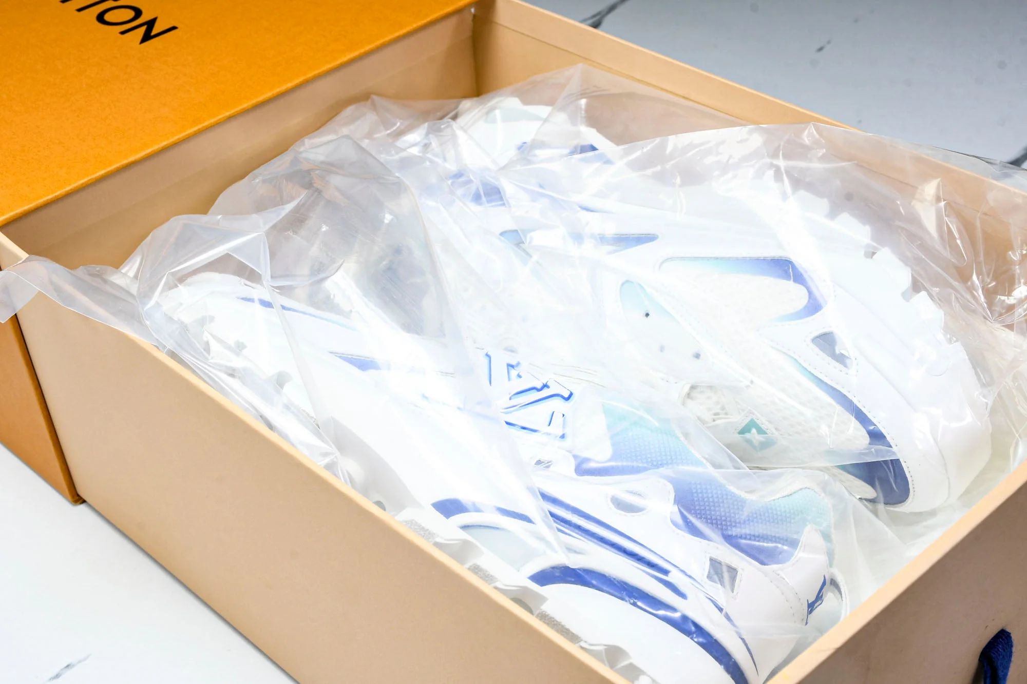 Louis Vuittоп Runner Tatic Sneaker 'White Blue'