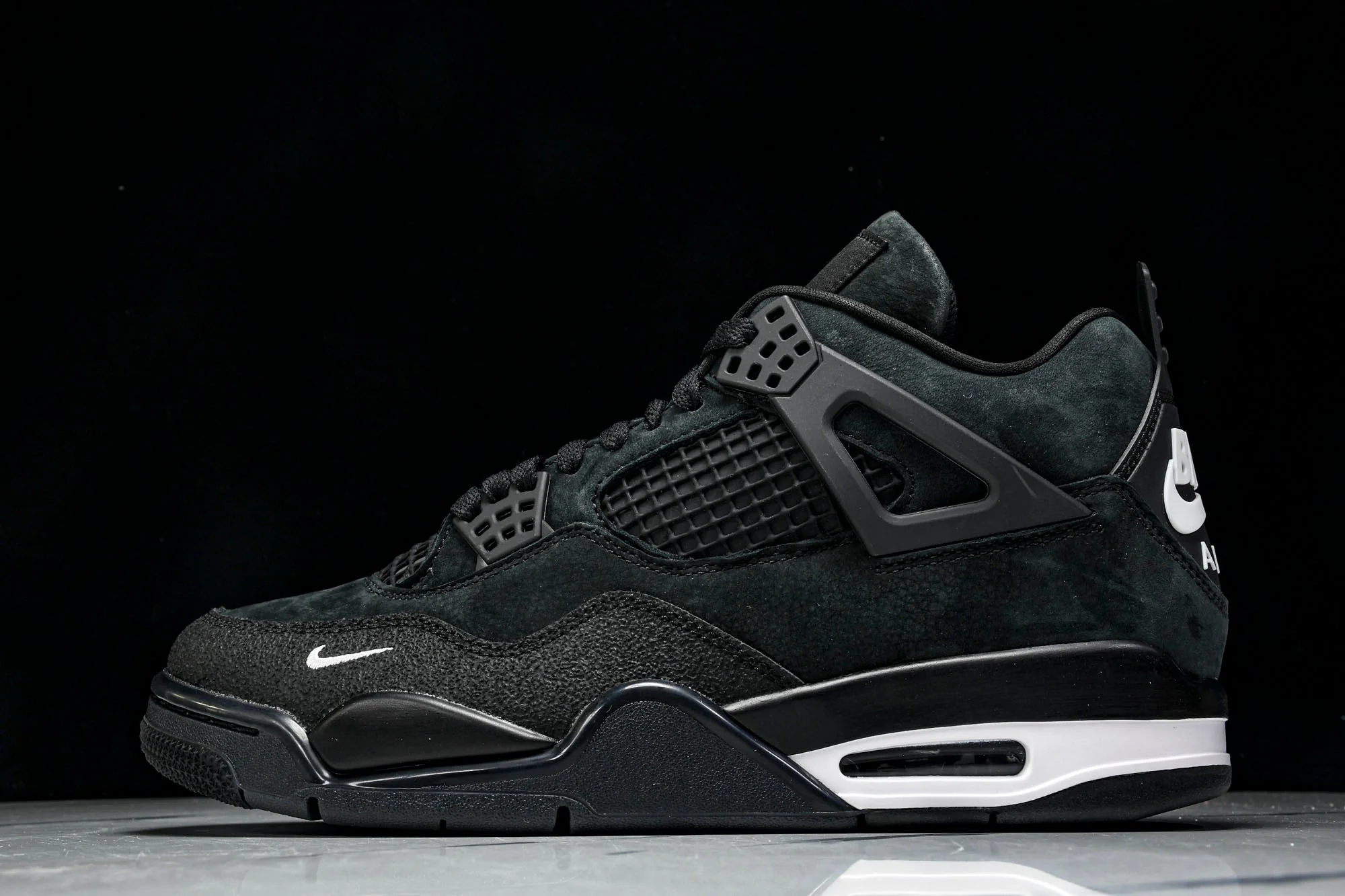 Nigel Sylvester x AJ4 Retro OG Brick by Brick 'Black' (Unreleased)