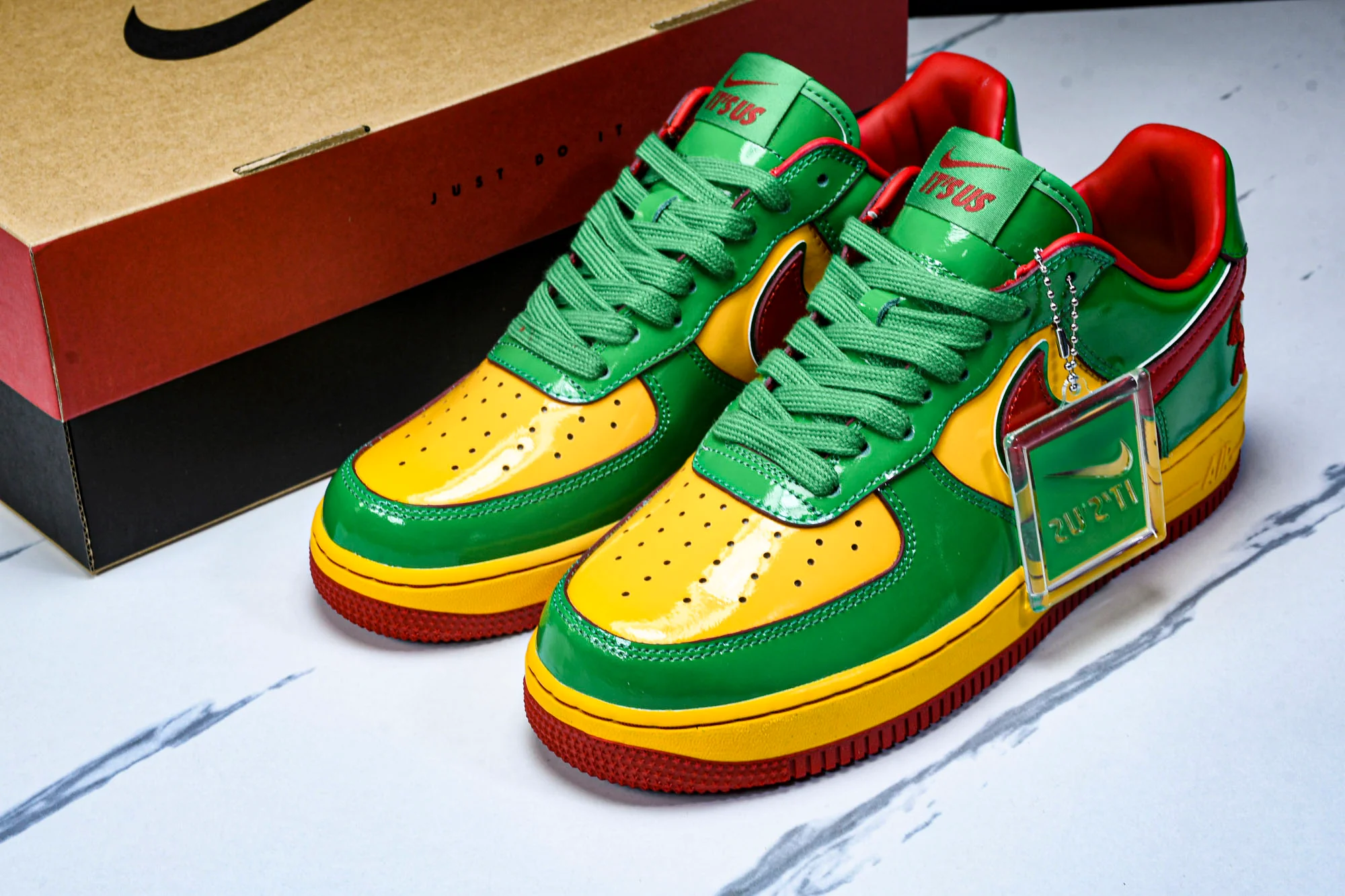 AF1 Low x Lil Yachty Concrete Boys 'Lucky Green'