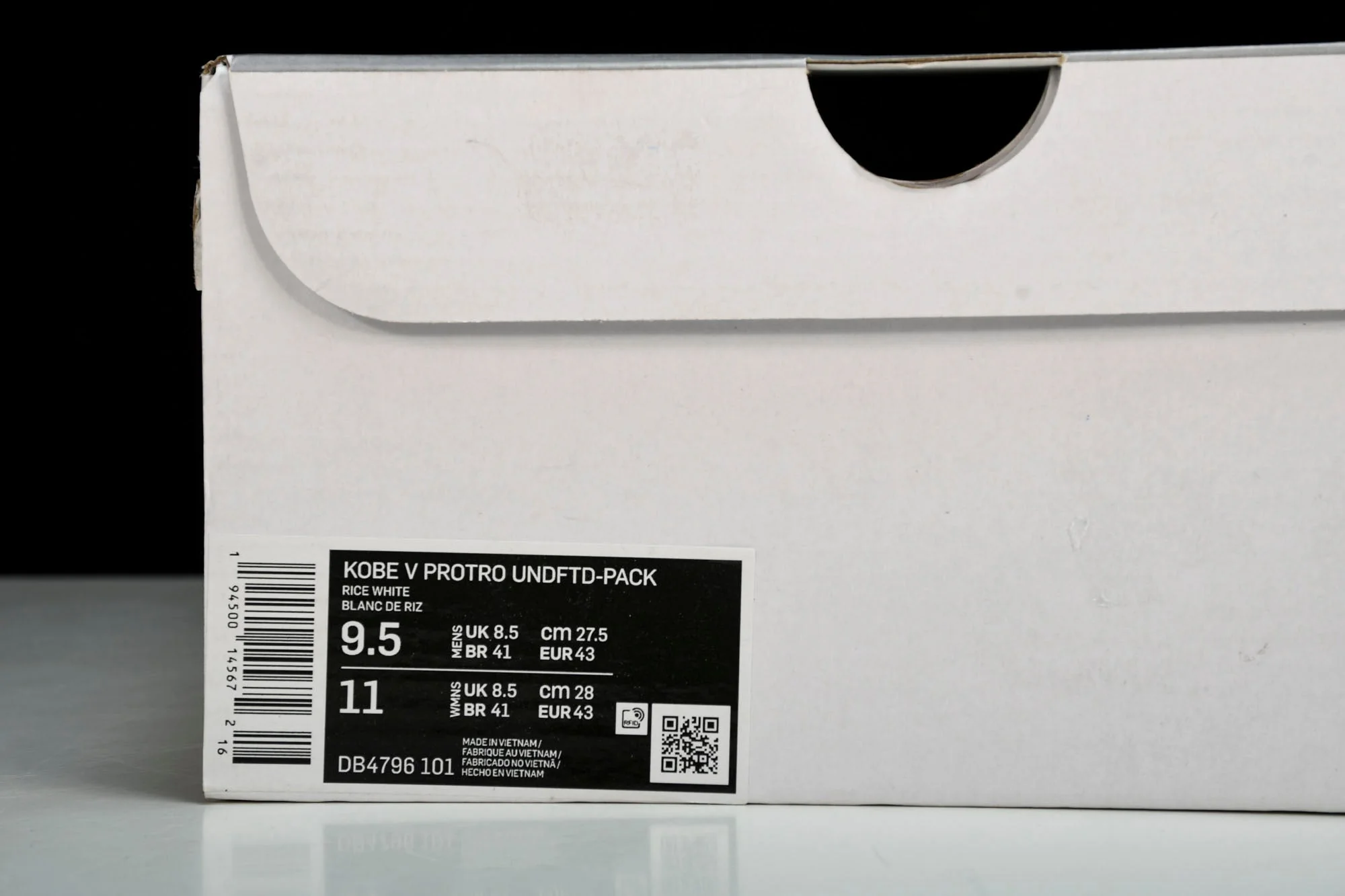 Kobe 5 Protro x Off-White 'White' (Unreleased PE)