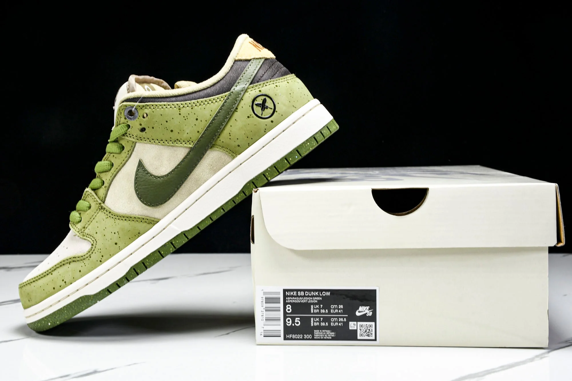SB Dnk Low x Yuto Horigome 'Asparagus Matcha'