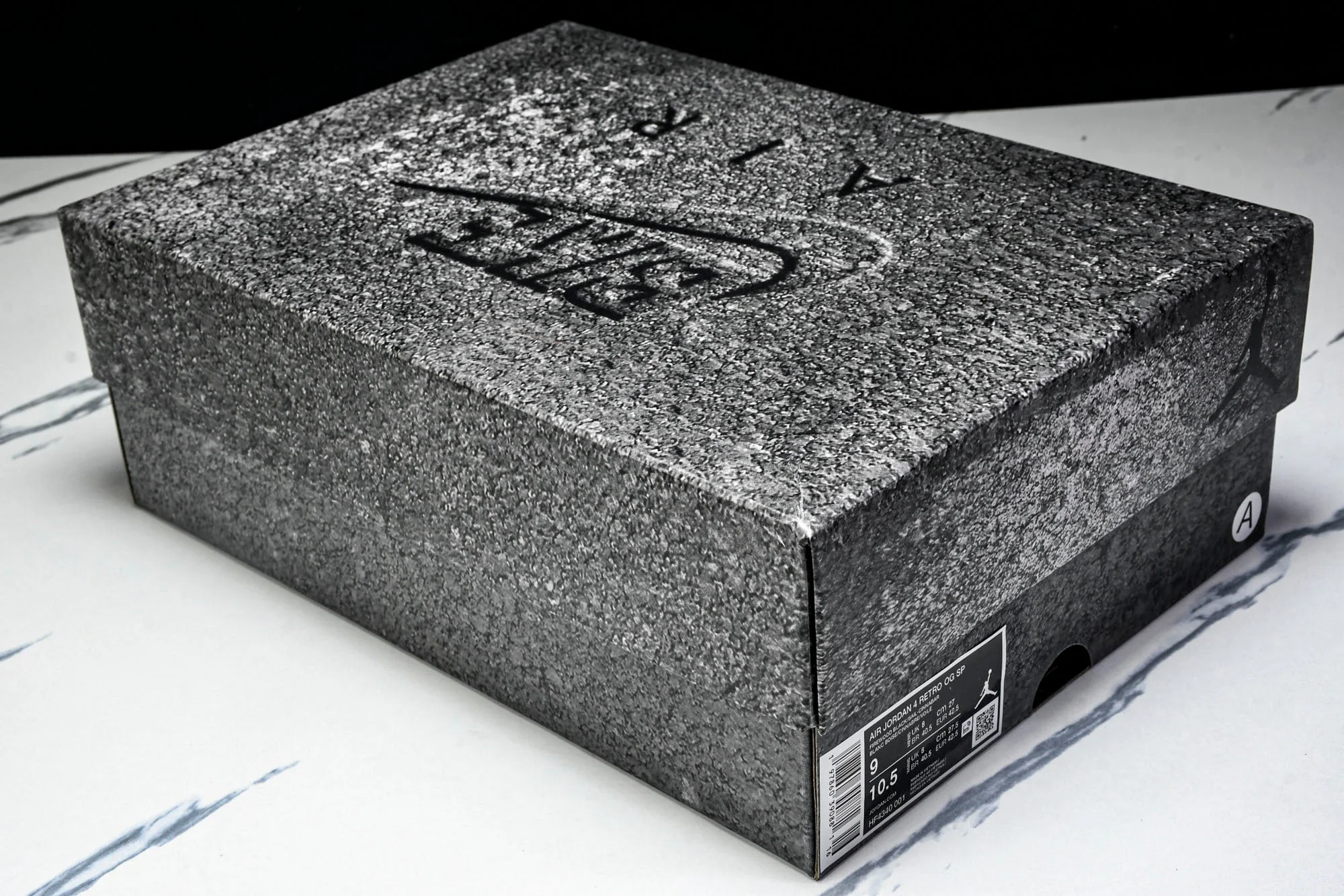 Nigel Sylvester x AJ4 Retro OG Brick by Brick 'Black' (Unreleased)