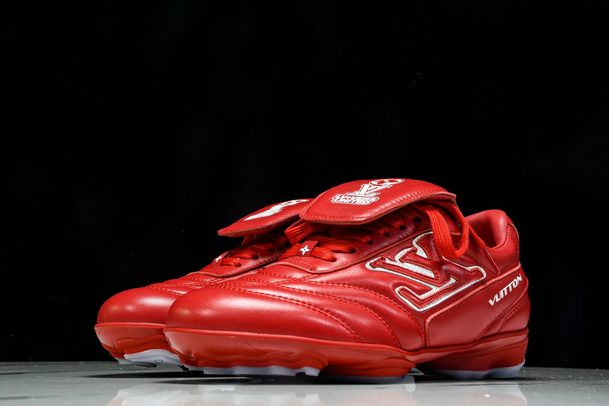 Louis Vuittоп Footprint Soccer Sneaker 'Red'