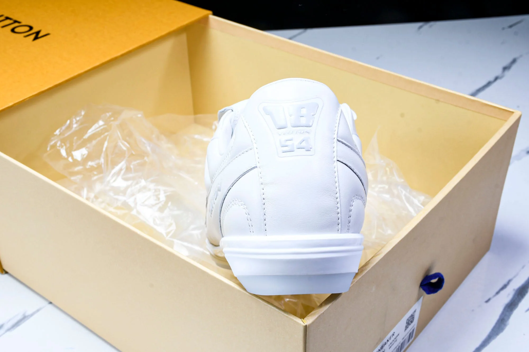 Louis Vuittоп Footprint Soccer Sneaker 'White'