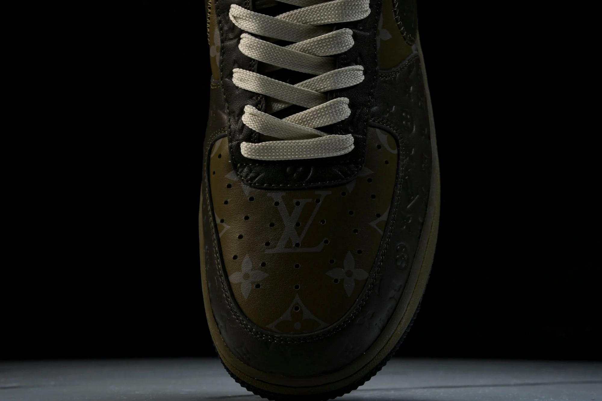 Louis Vuittоп x AF1 by Virgil Abloh 'Olive'
