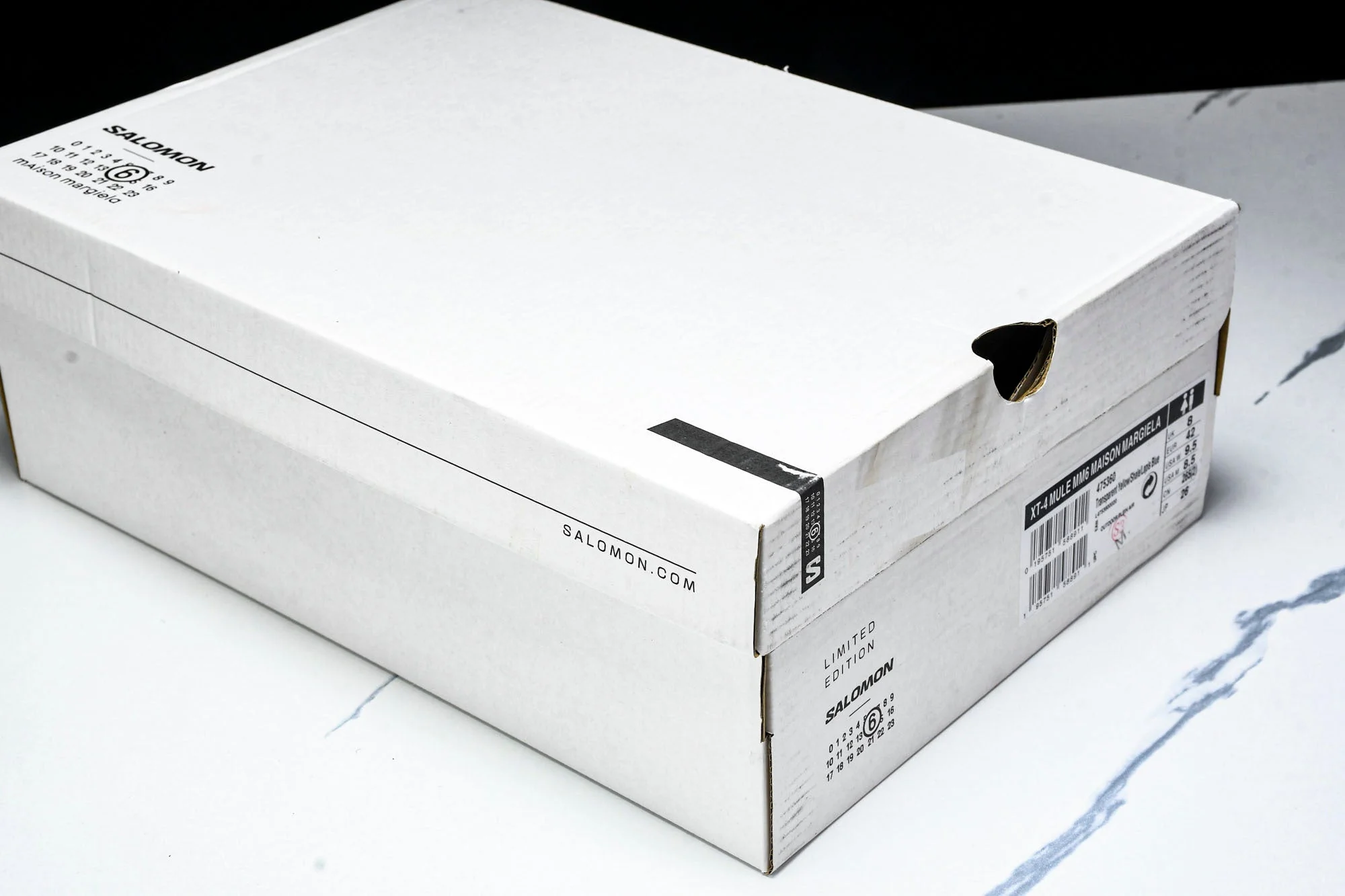 Salomon x MM6 Maison Margiela XT-4 Mule 'Transparent Yellow Shale'