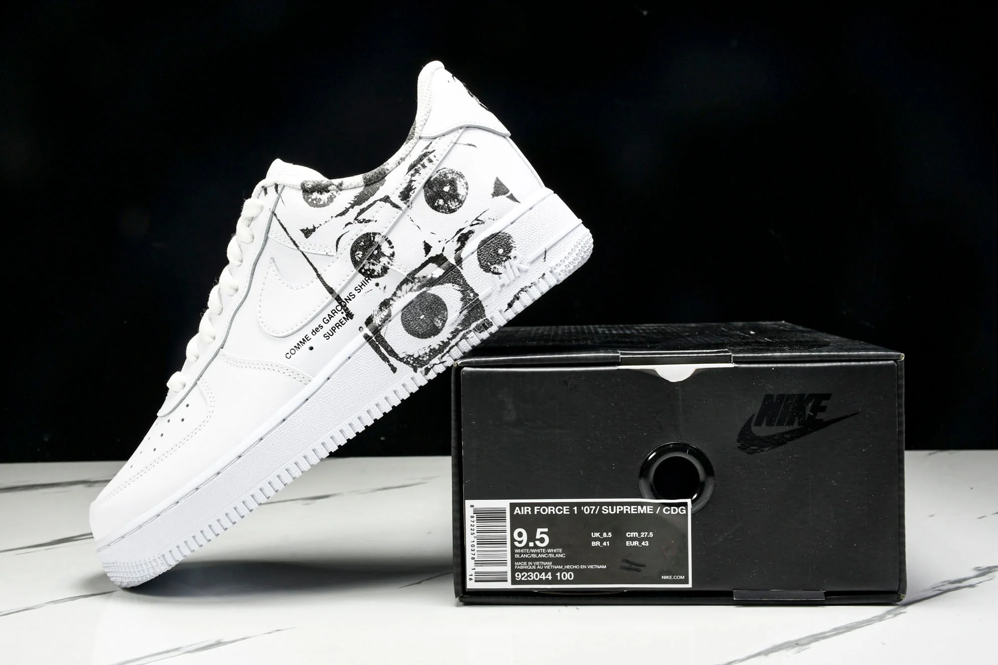 AF1 x Comme des Garcons SHIRT x Supreme 'Eyes'