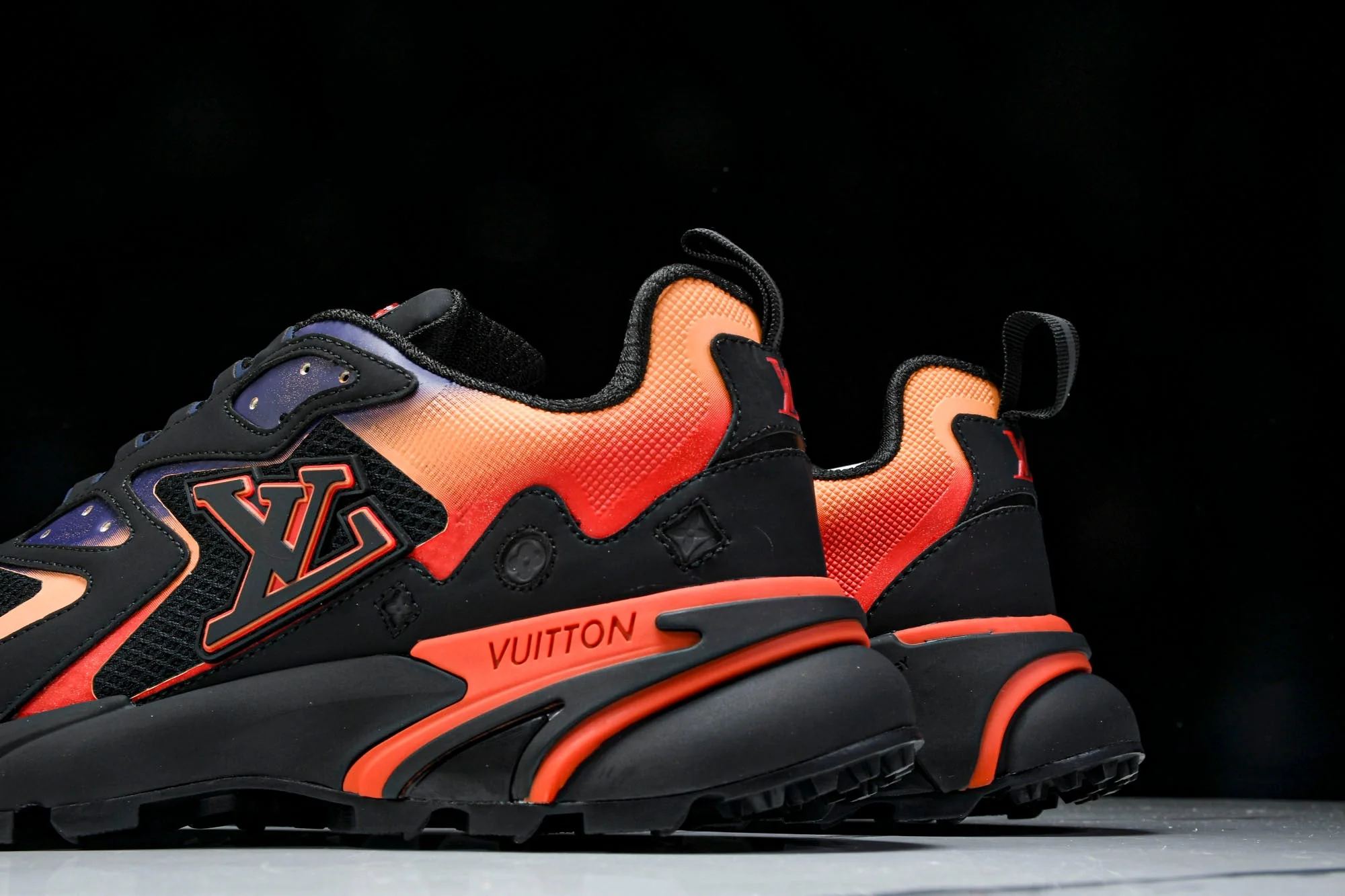 Louis Vuittоп Runner Tatic Sneaker 'Black Orange'