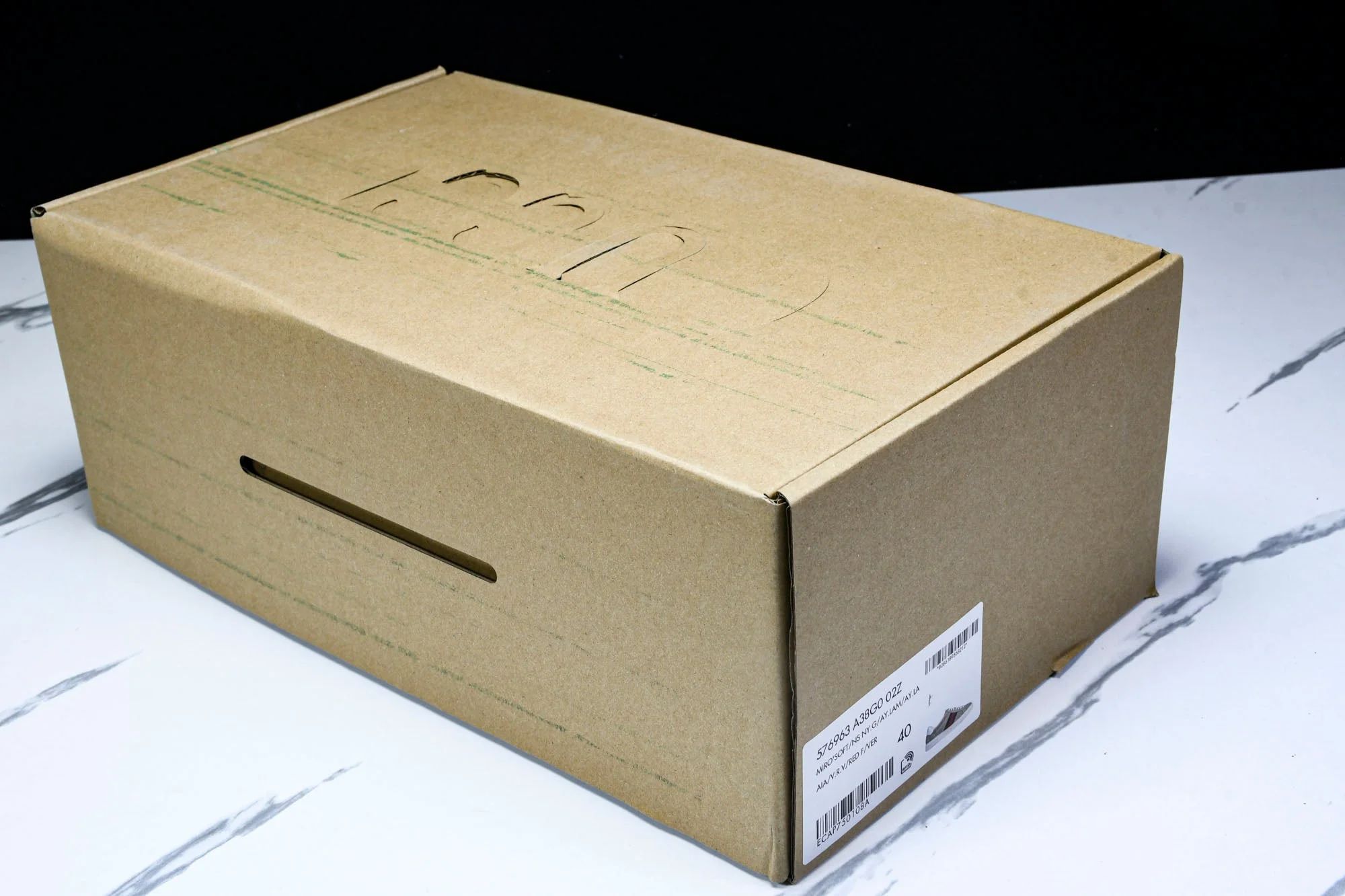 Guссi Ace Web 'Embossed Beige Monogram'