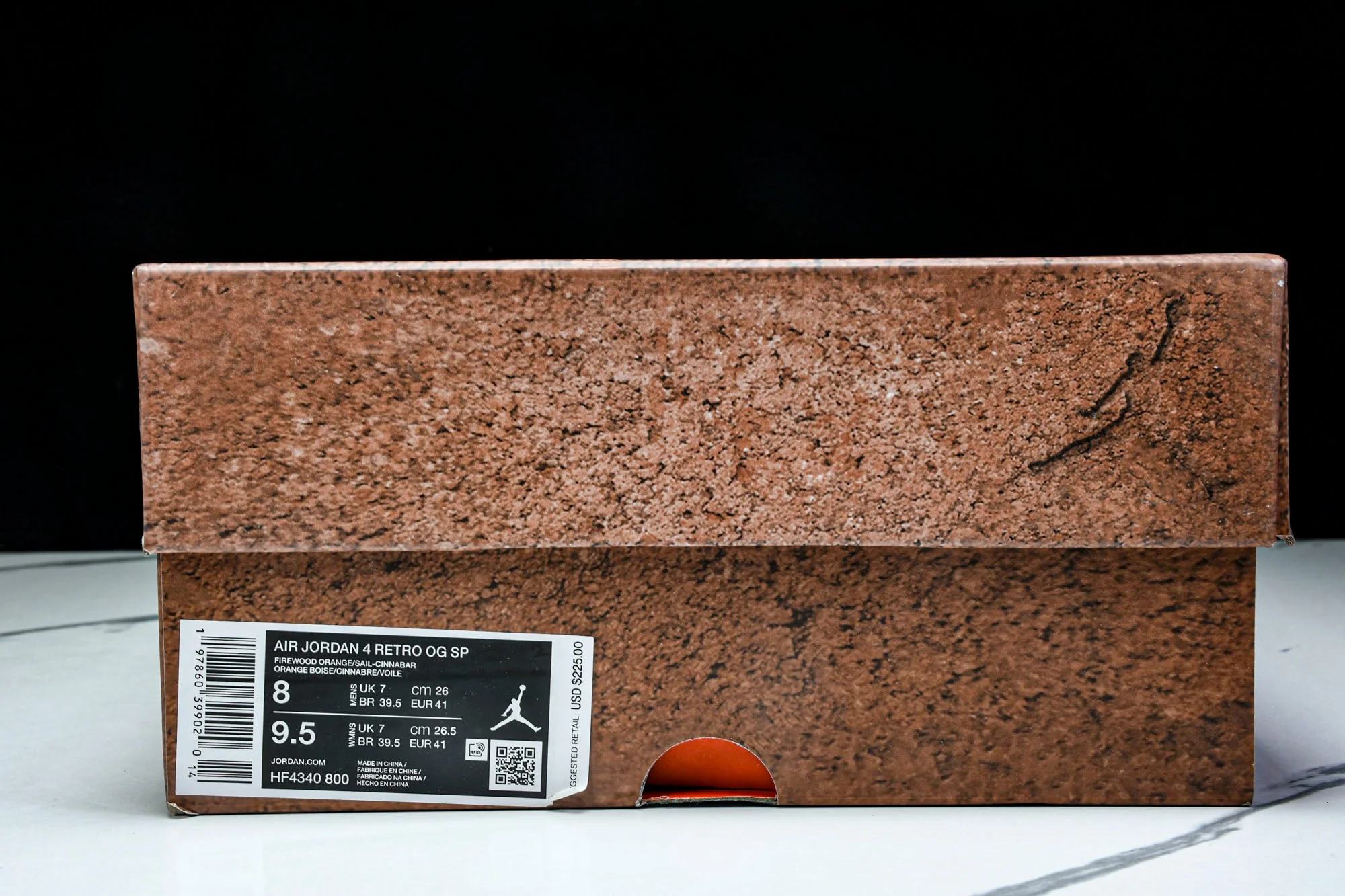 Nigel Sylvester x AJ4 Retro OG 'Brick by Brick'