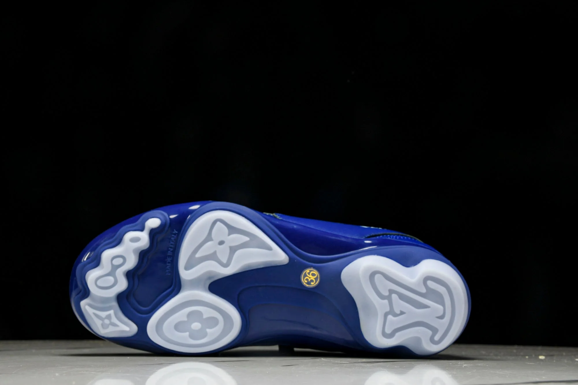 Louis Vuittоп Footprint Soccer Sneaker 'Blue'