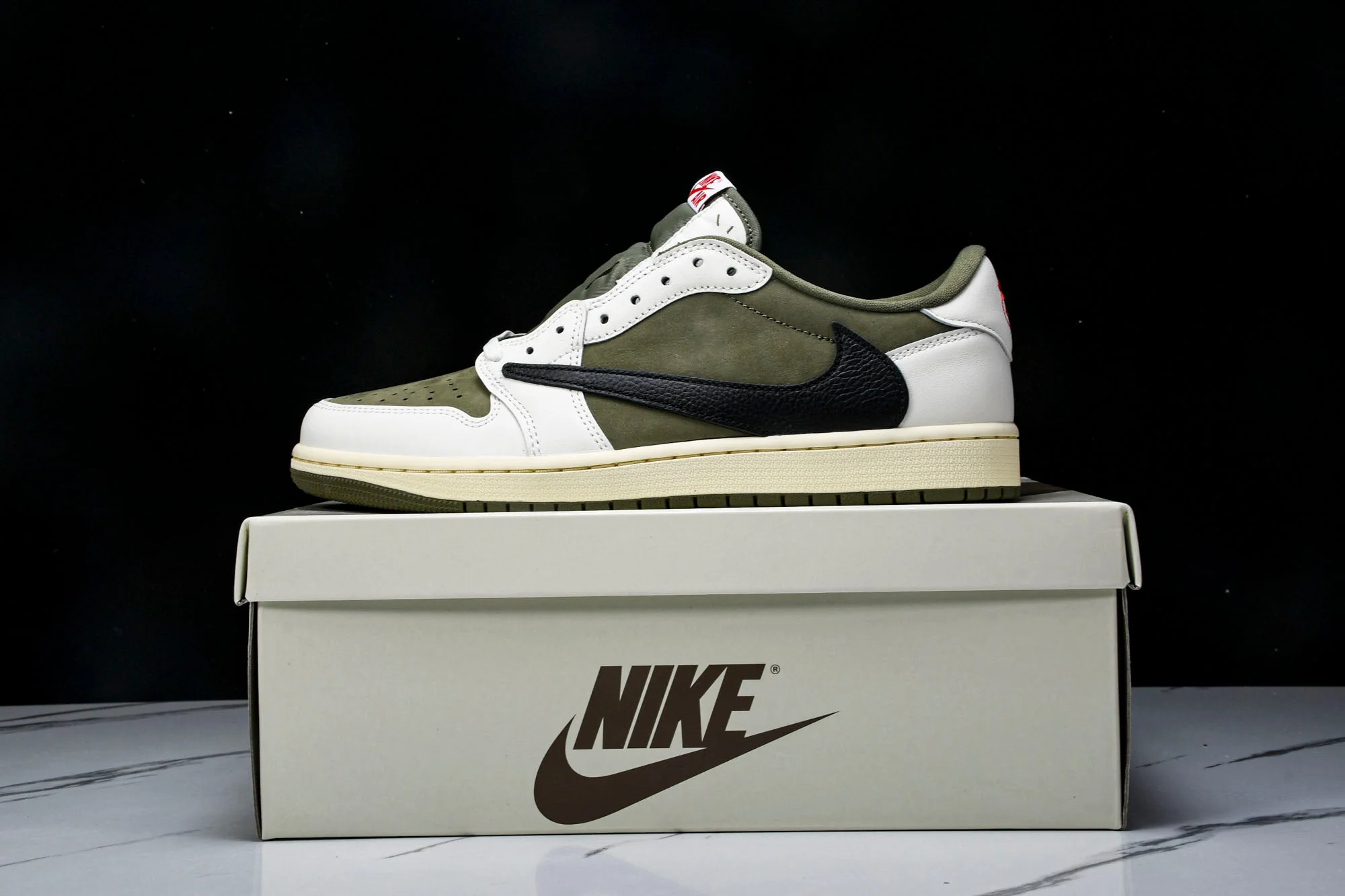 Travis Scott AJ1 Retro Low OG 'Medium Olive'