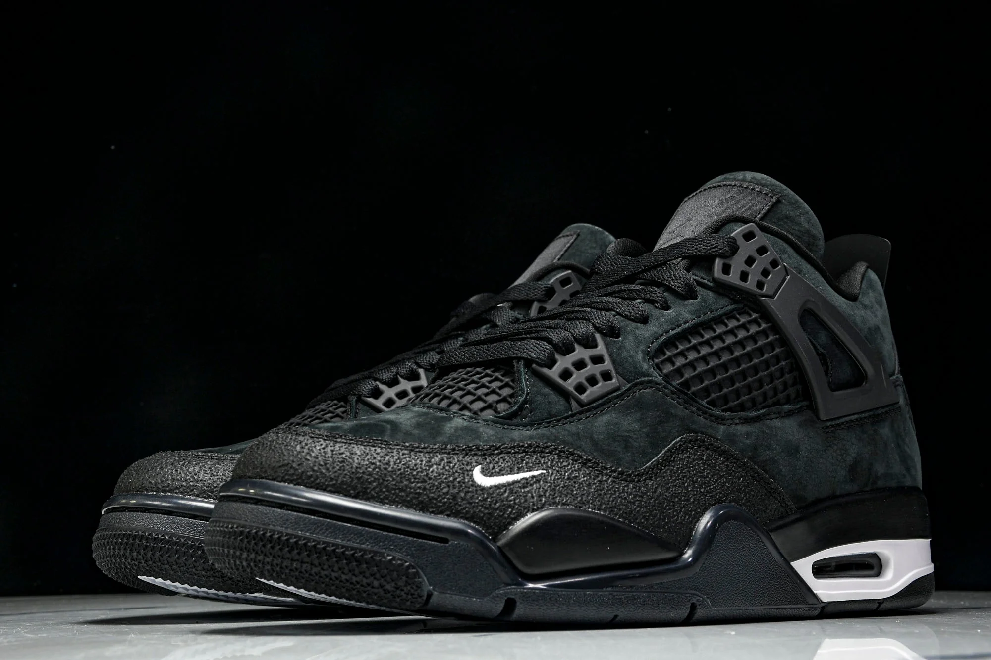 Nigel Sylvester x AJ4 Retro OG Brick by Brick 'Black' (Unreleased)