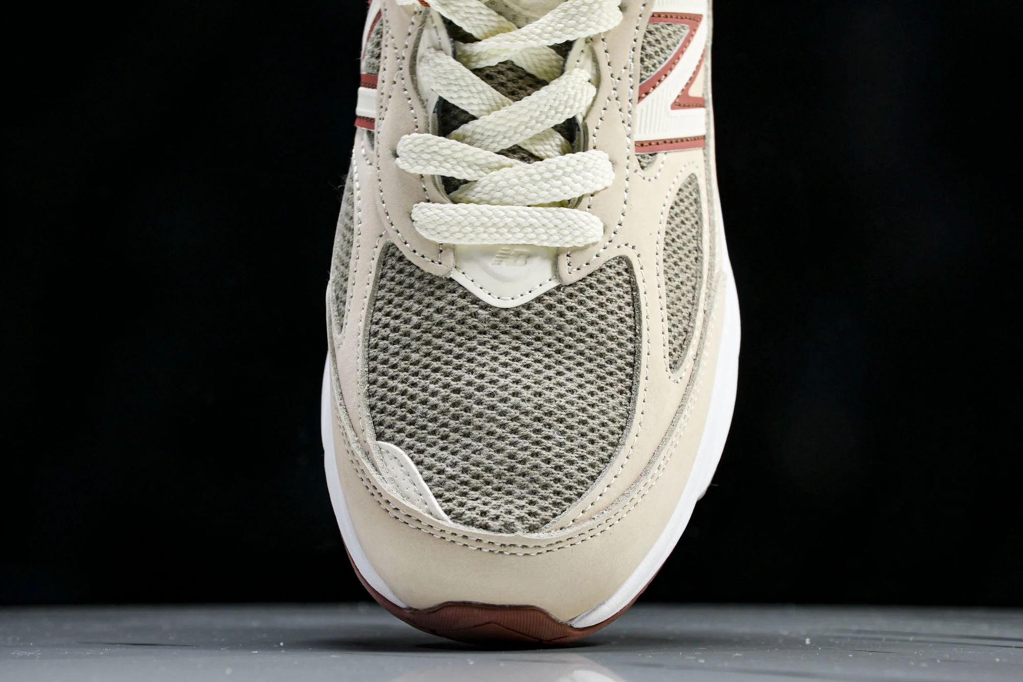 NB 990v6 x Loro Piana 'Raw Cashew'