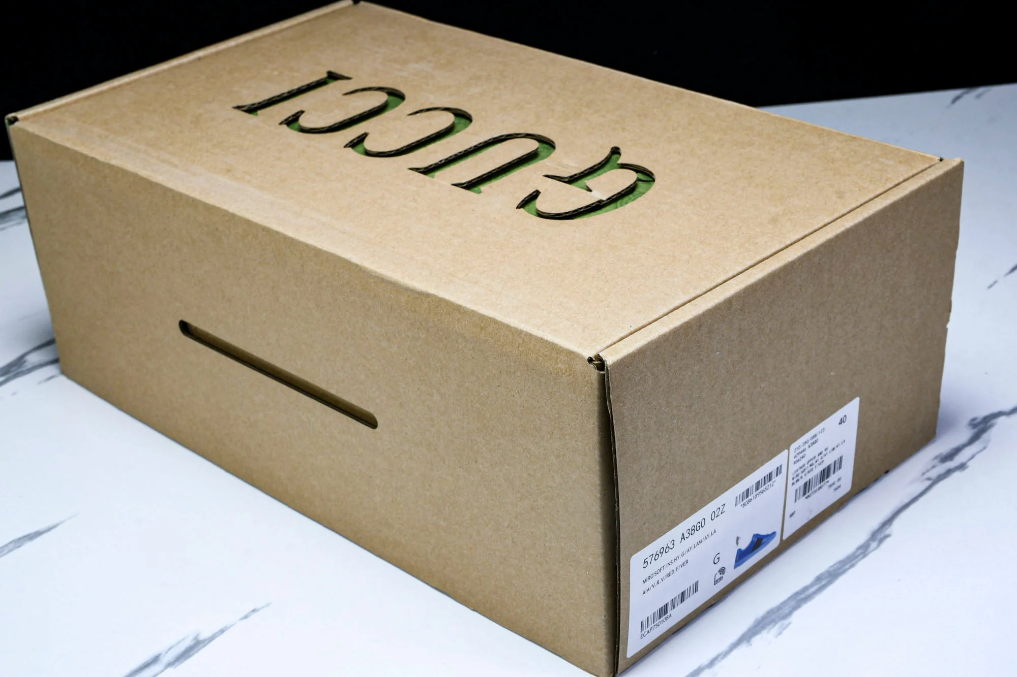 Guссi Ace Web 'Blue Monogram'