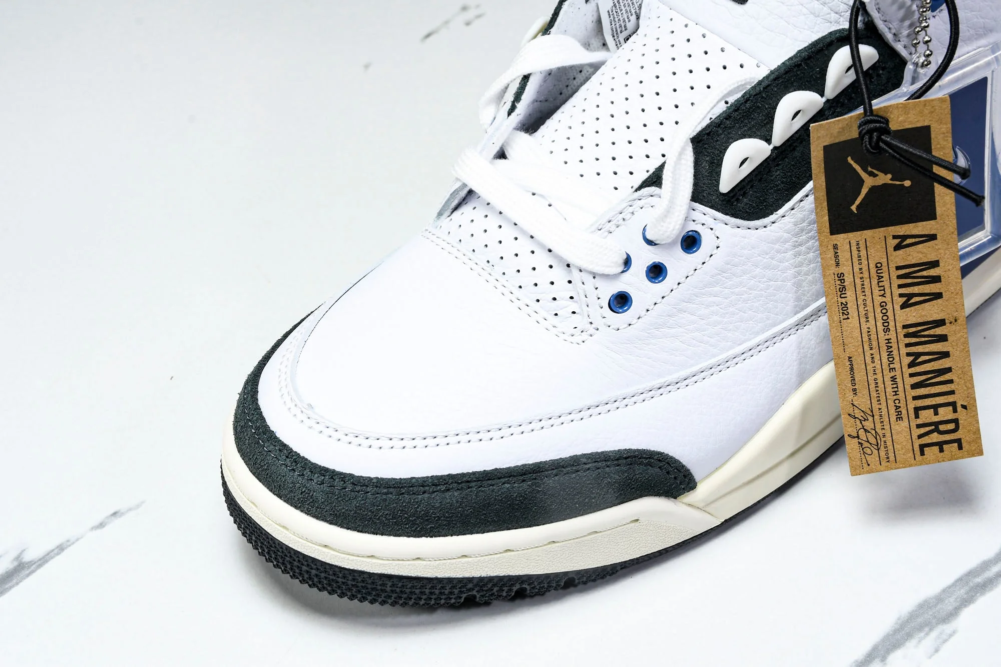 AJ3 Retro OG x A Ma Maniere 'Diffused Blue'