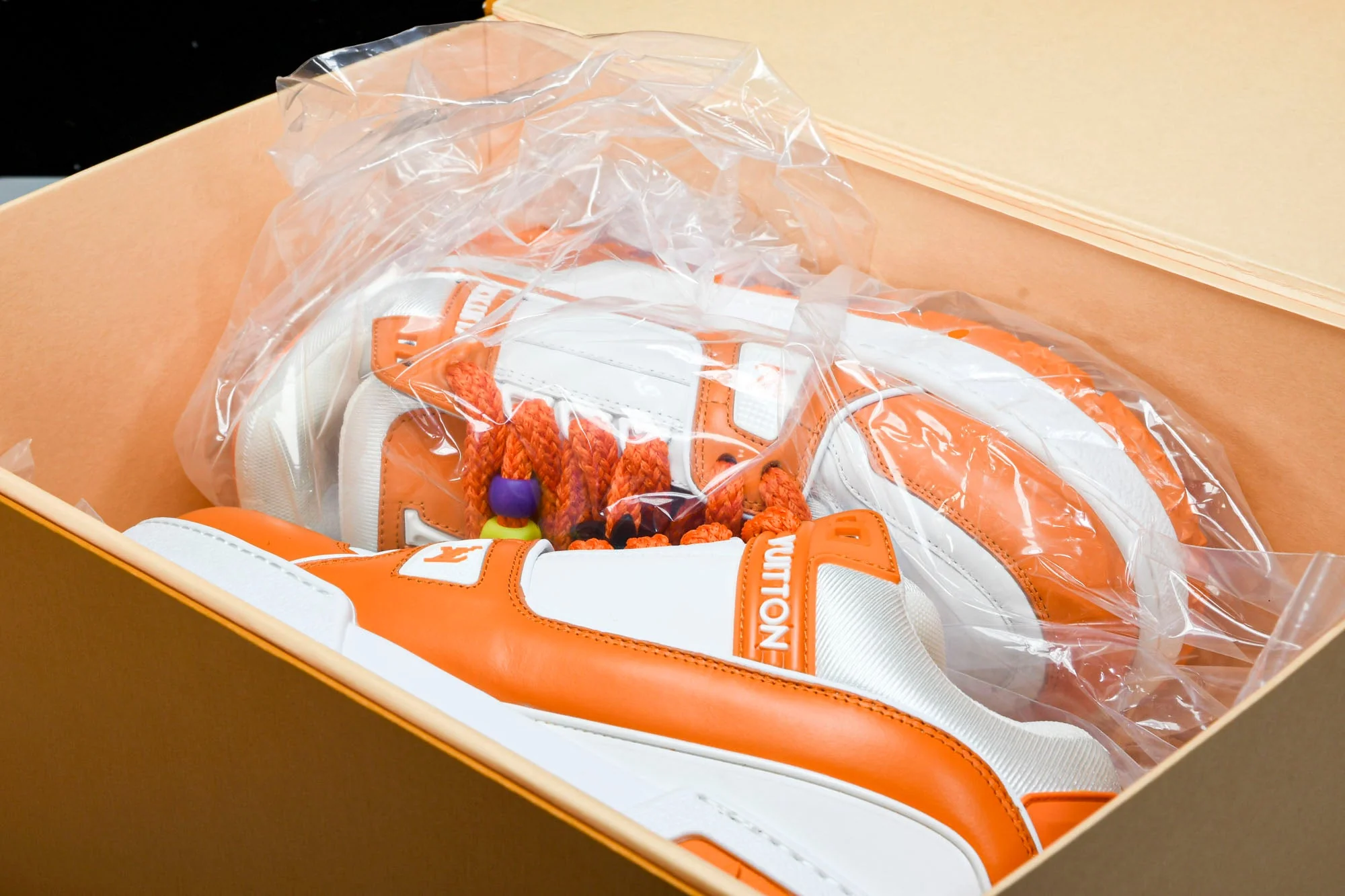 Louis Vuittоп Trainer Maxi 'Orange White'