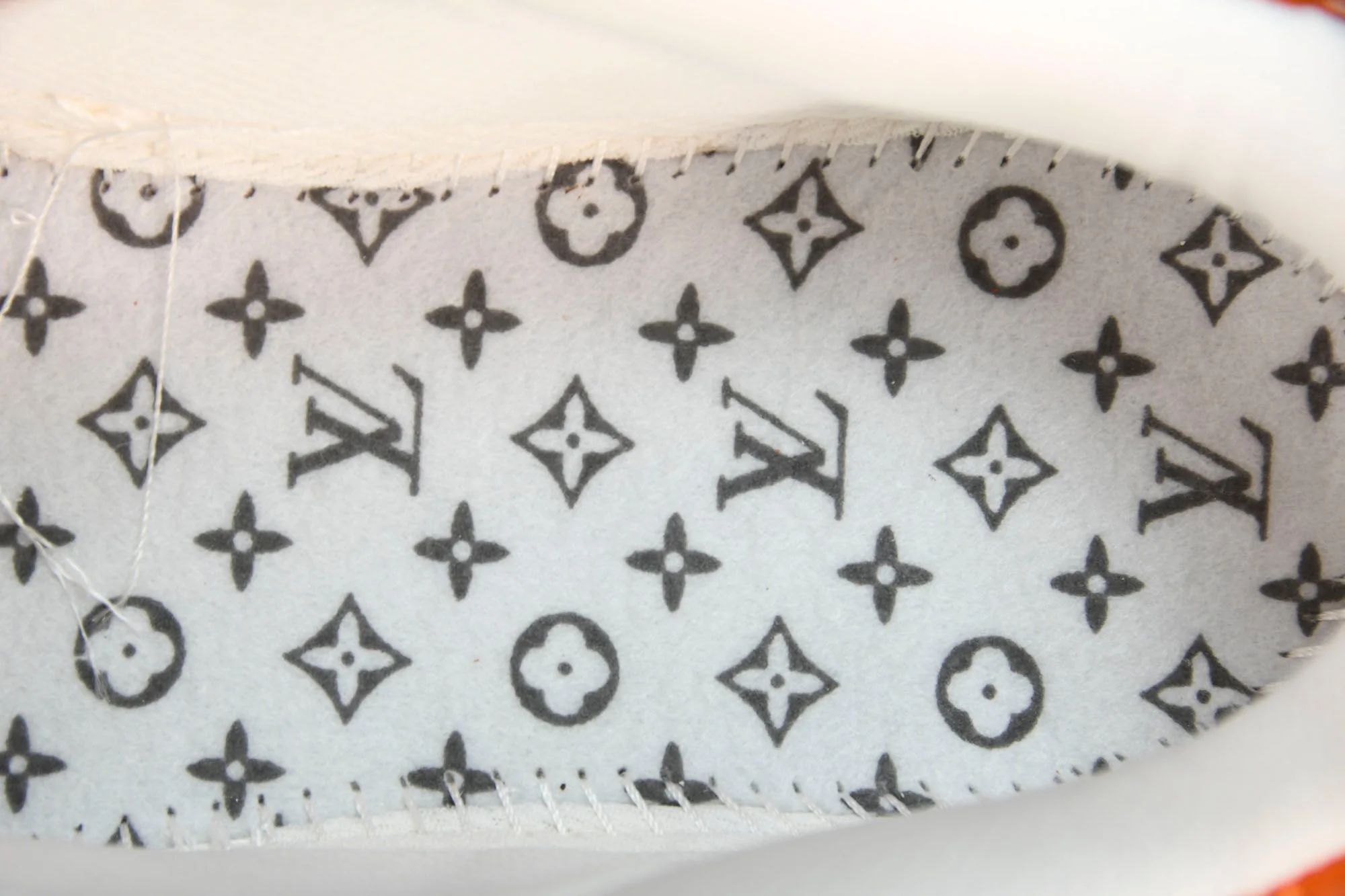 Louis Vuittоп x AF1 by Virgil Abloh 'Orange'