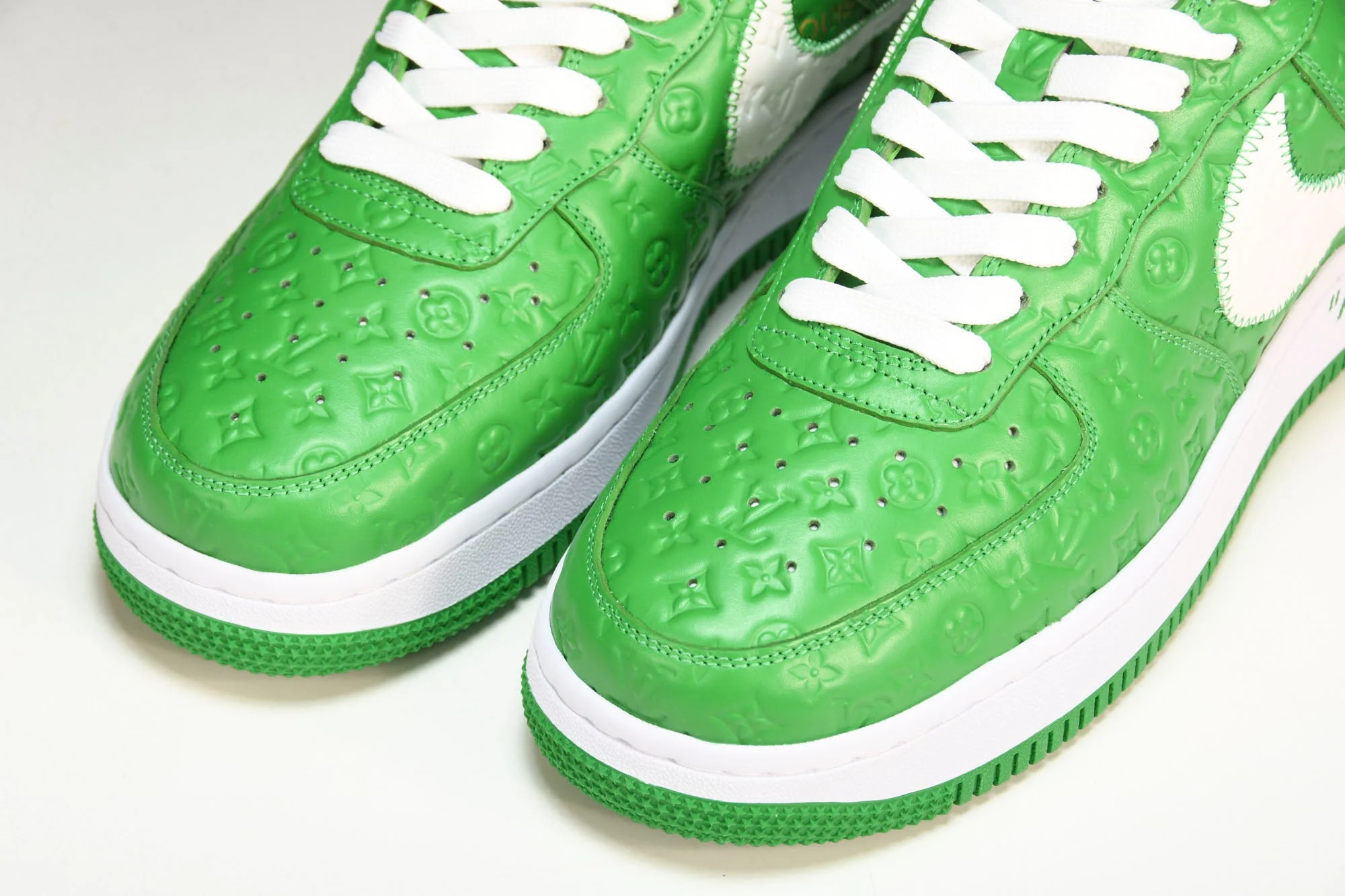 Louis Vuittоп x AF1 by Virgil Abloh 'Green'