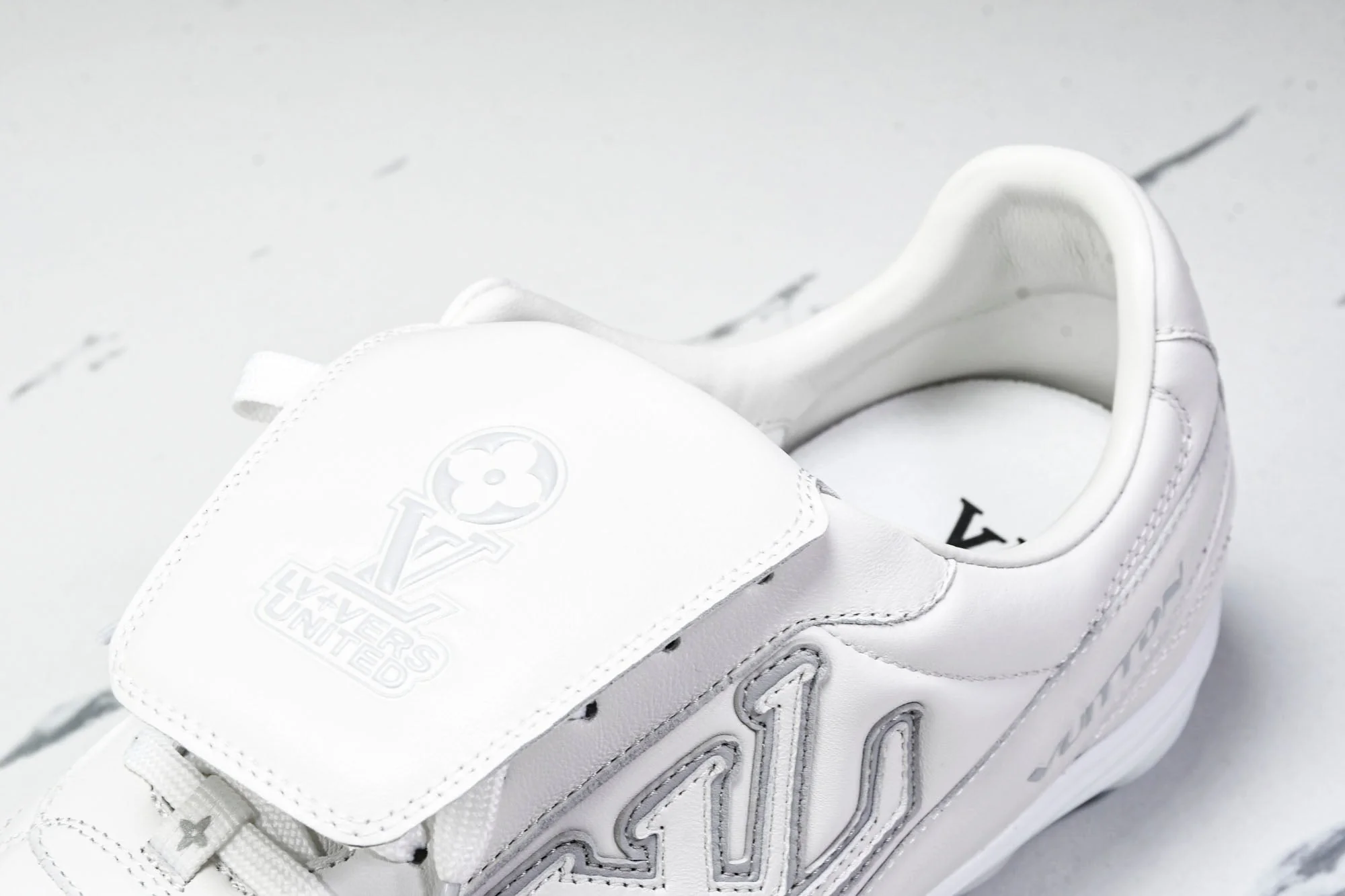 Louis Vuittоп Footprint Soccer Sneaker 'White'