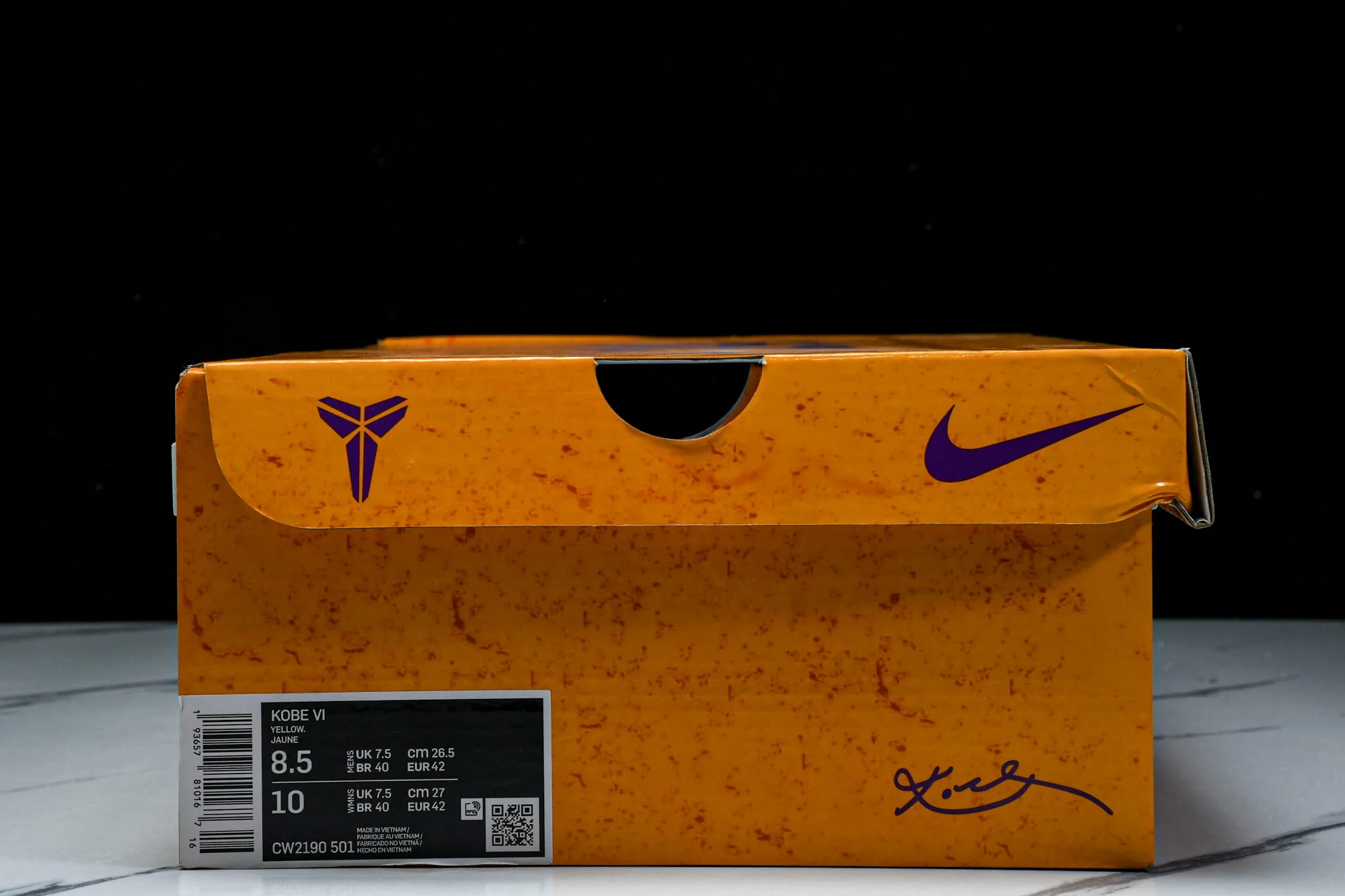 Kobe 6 Protro x Off-White 'Yellow' (Unreleased PE)