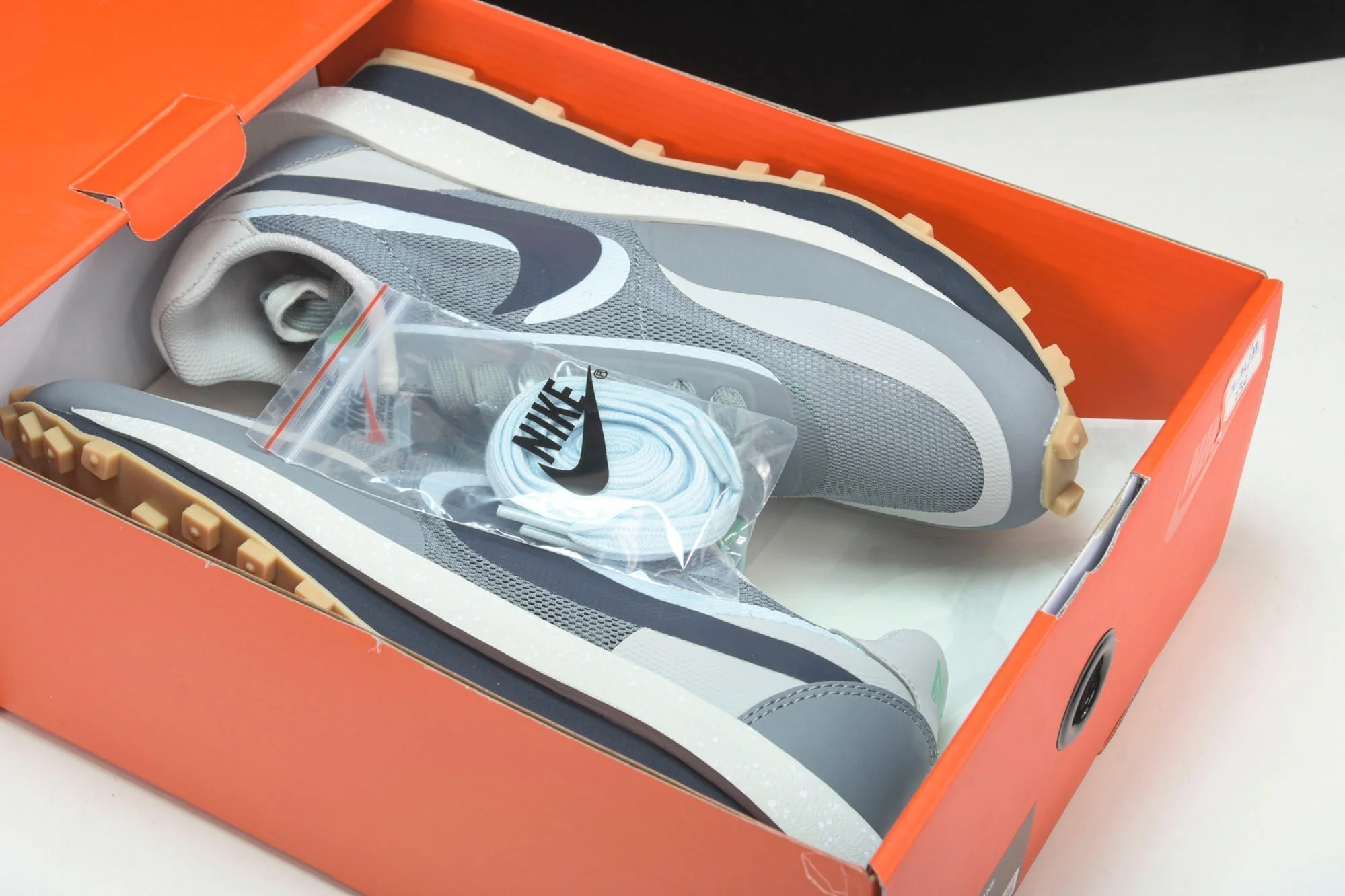 Sacai x CLOT x LD Waffle 'Cool Grey'