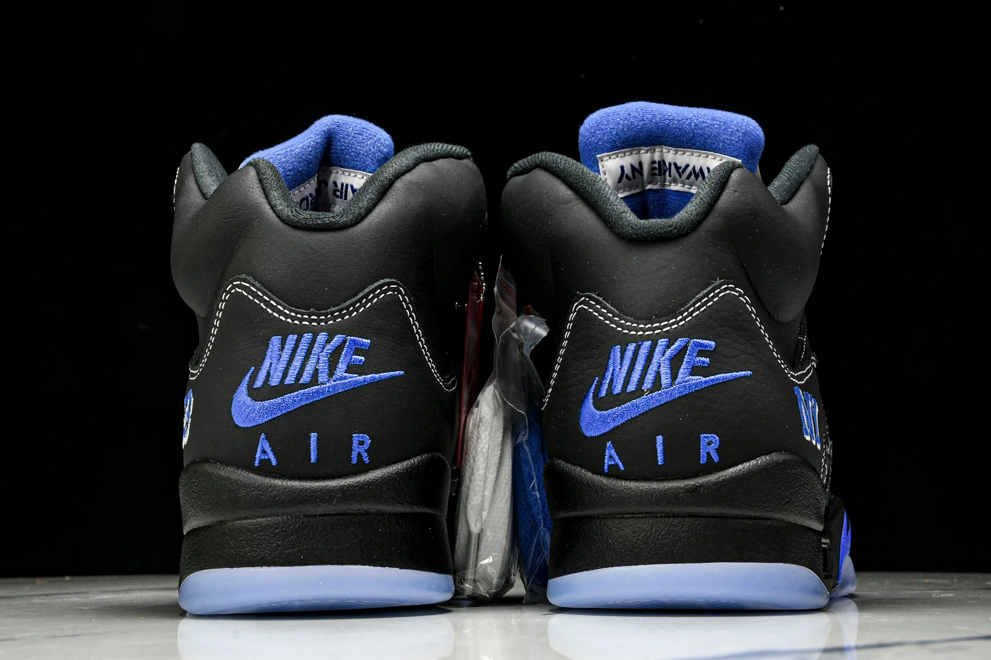 AJ5 Retro x Awake NY 'Black Racer Blue'