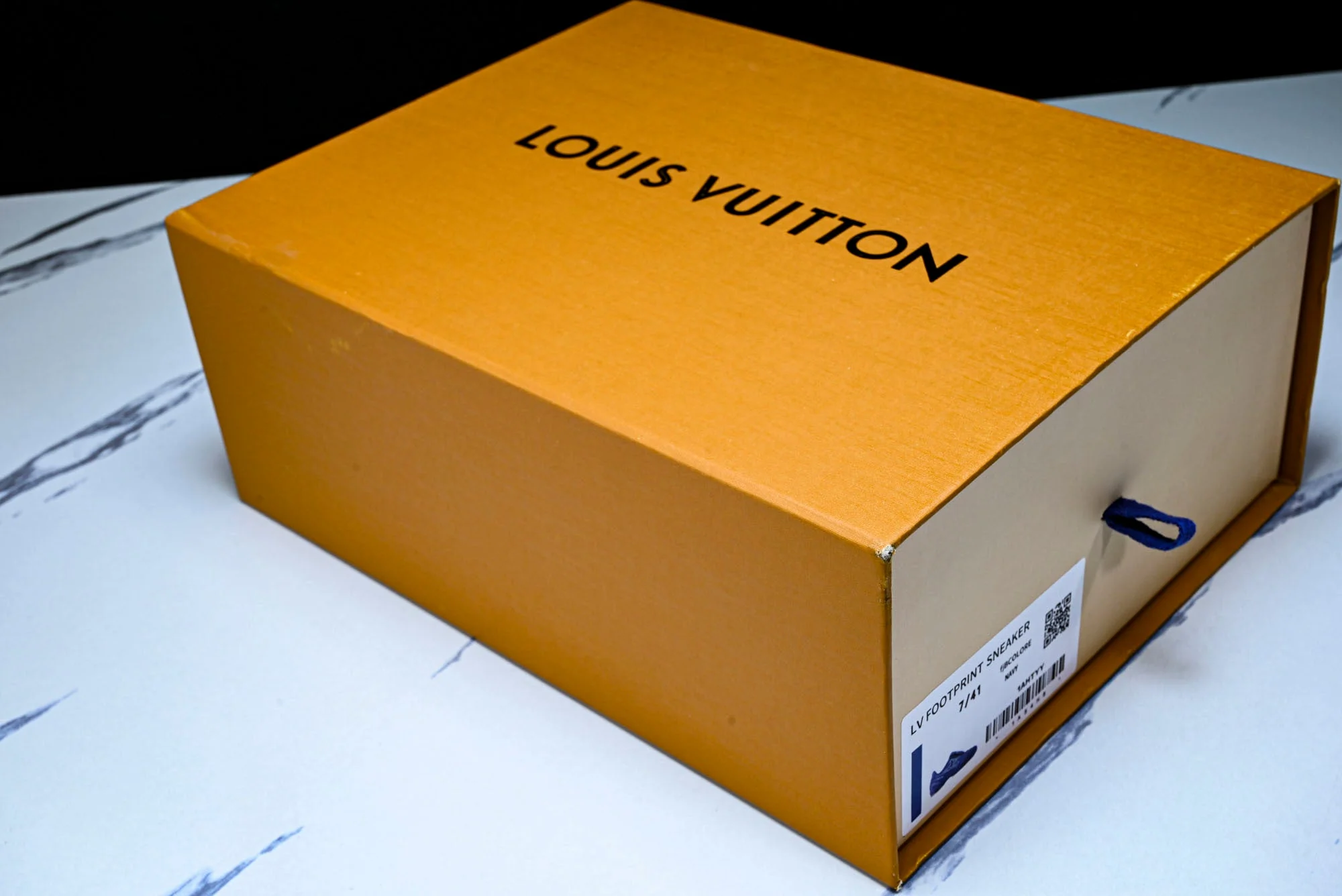 Louis Vuittоп Footprint Soccer Sneaker 'Blue Suede'