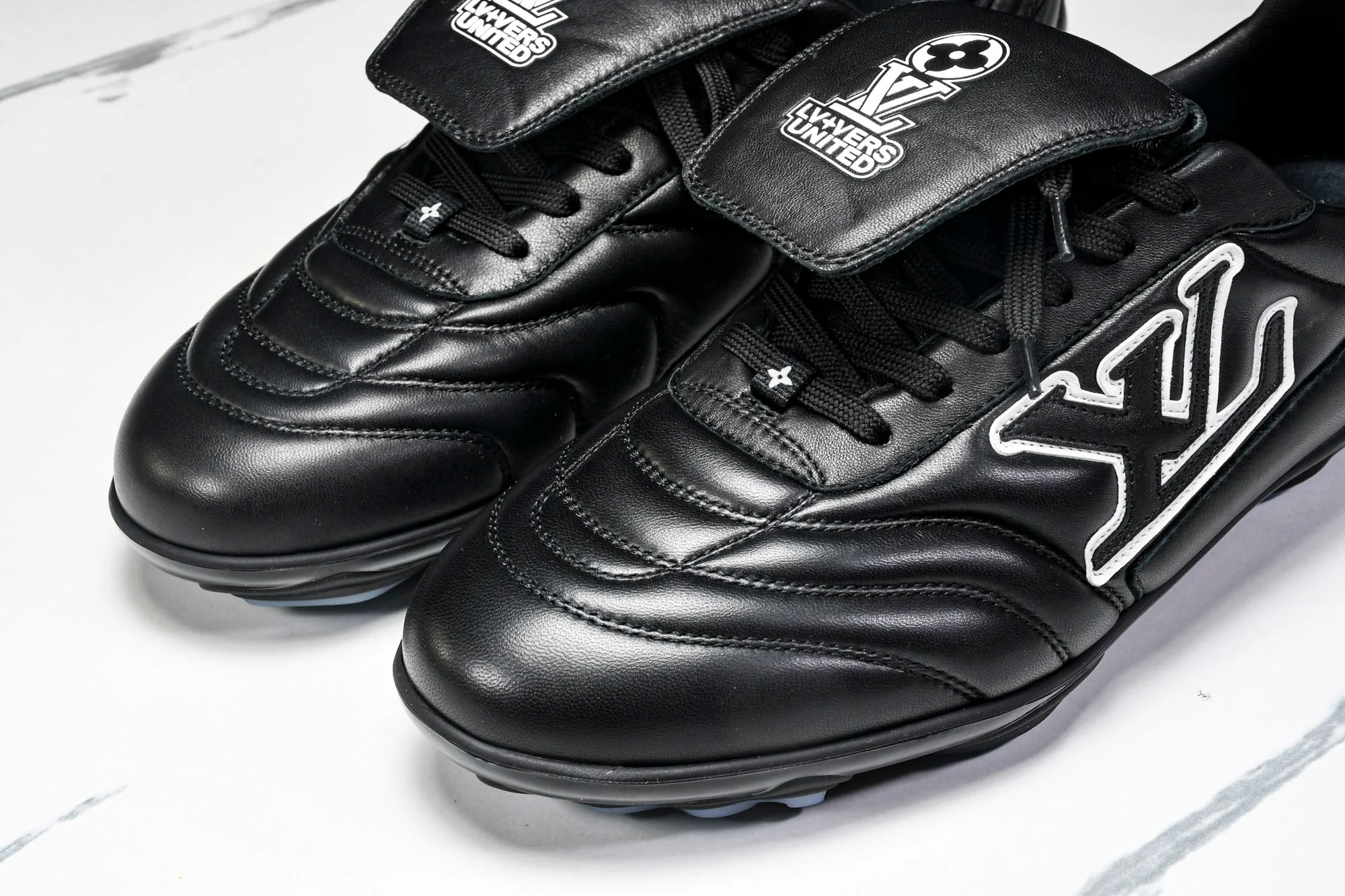 Louis Vuittоп Footprint Soccer Sneaker 'Black'