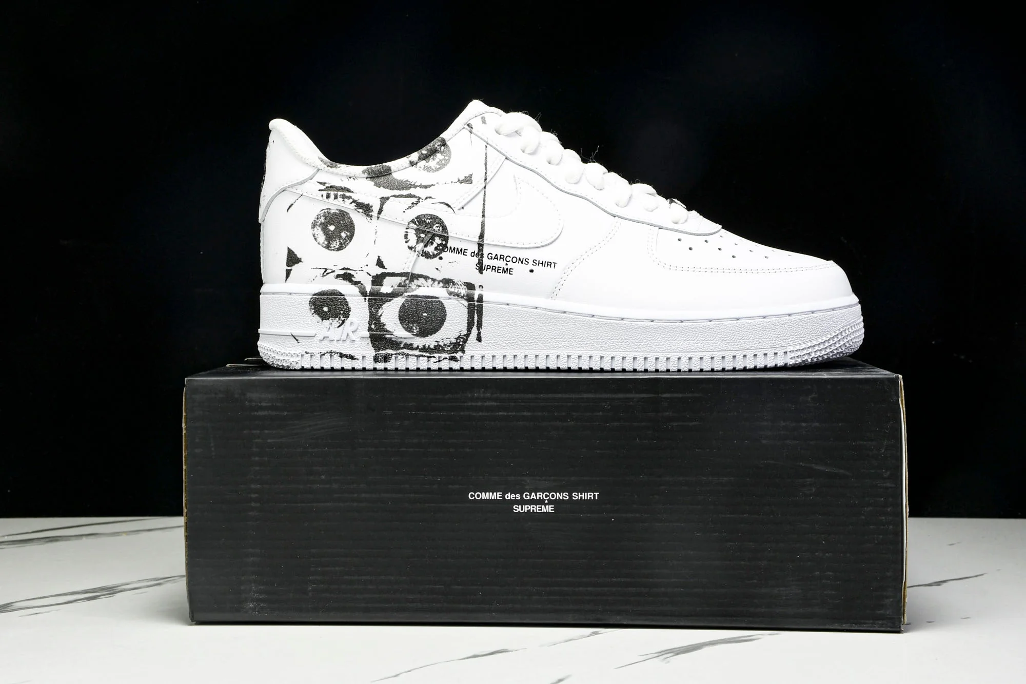 AF1 x Comme des Garcons SHIRT x Supreme 'Eyes'