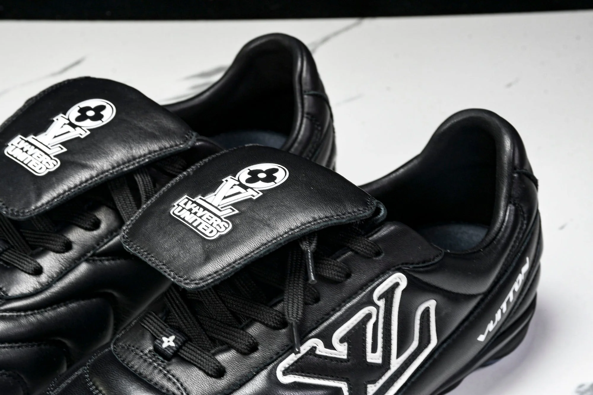 Louis Vuittоп Footprint Soccer Sneaker 'Black'