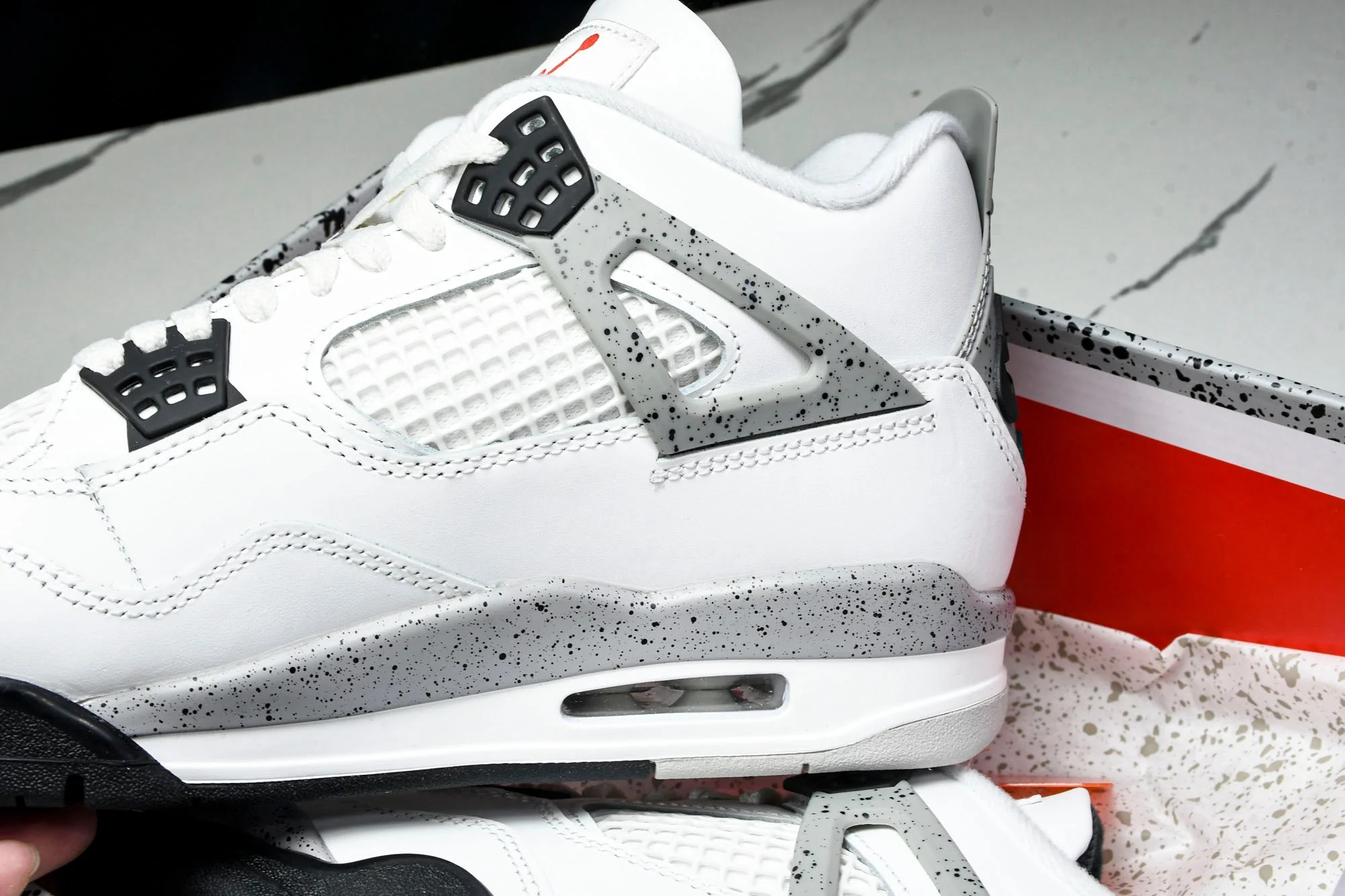AJ4 Retro 'White Cement' (2025)