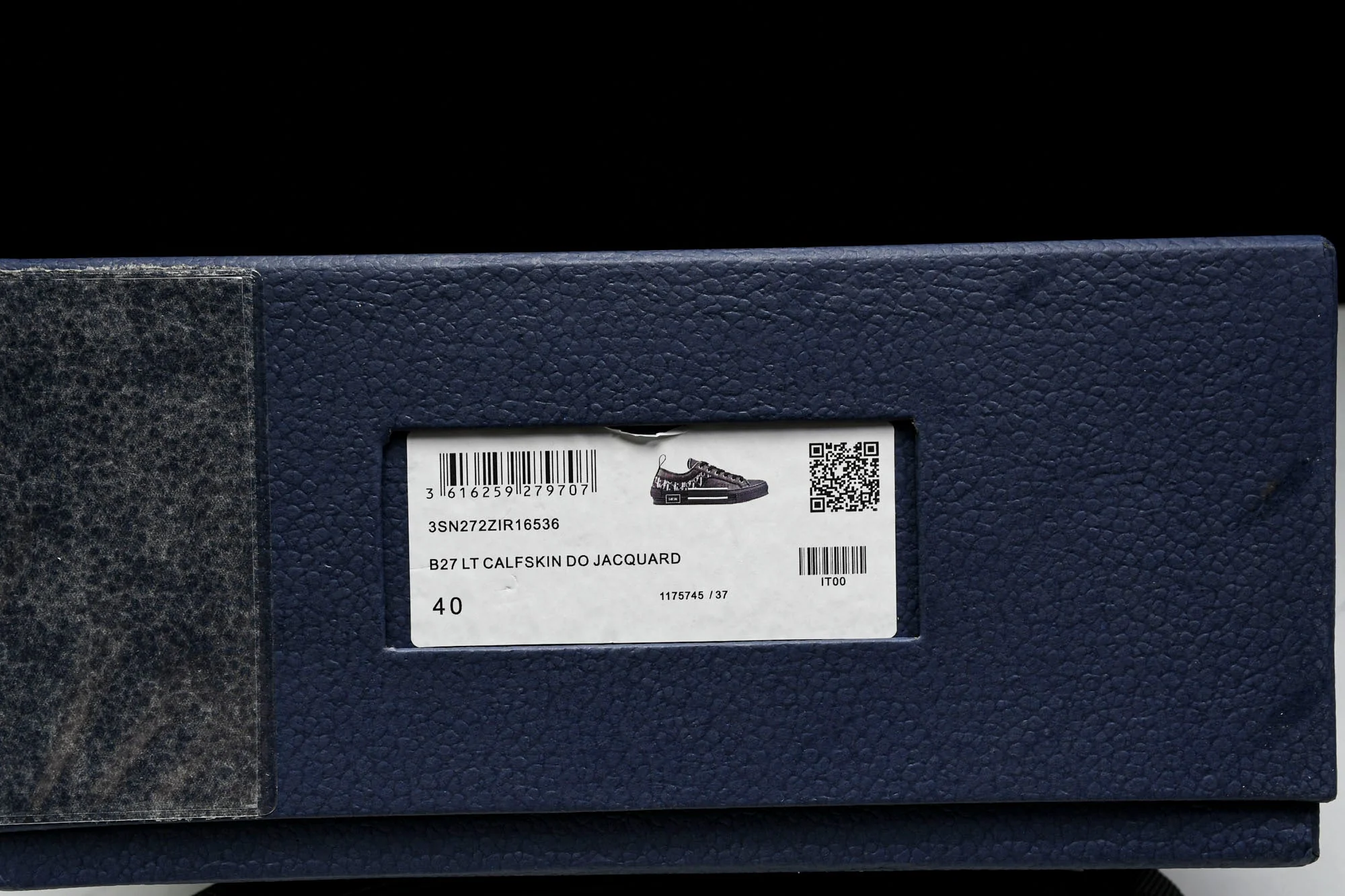 D1or B23 Low 'Oblique Black'