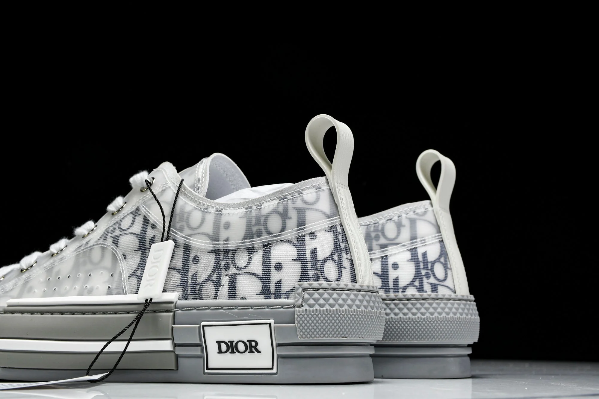 D1or B23 Low 'Oblique Grey Navy'