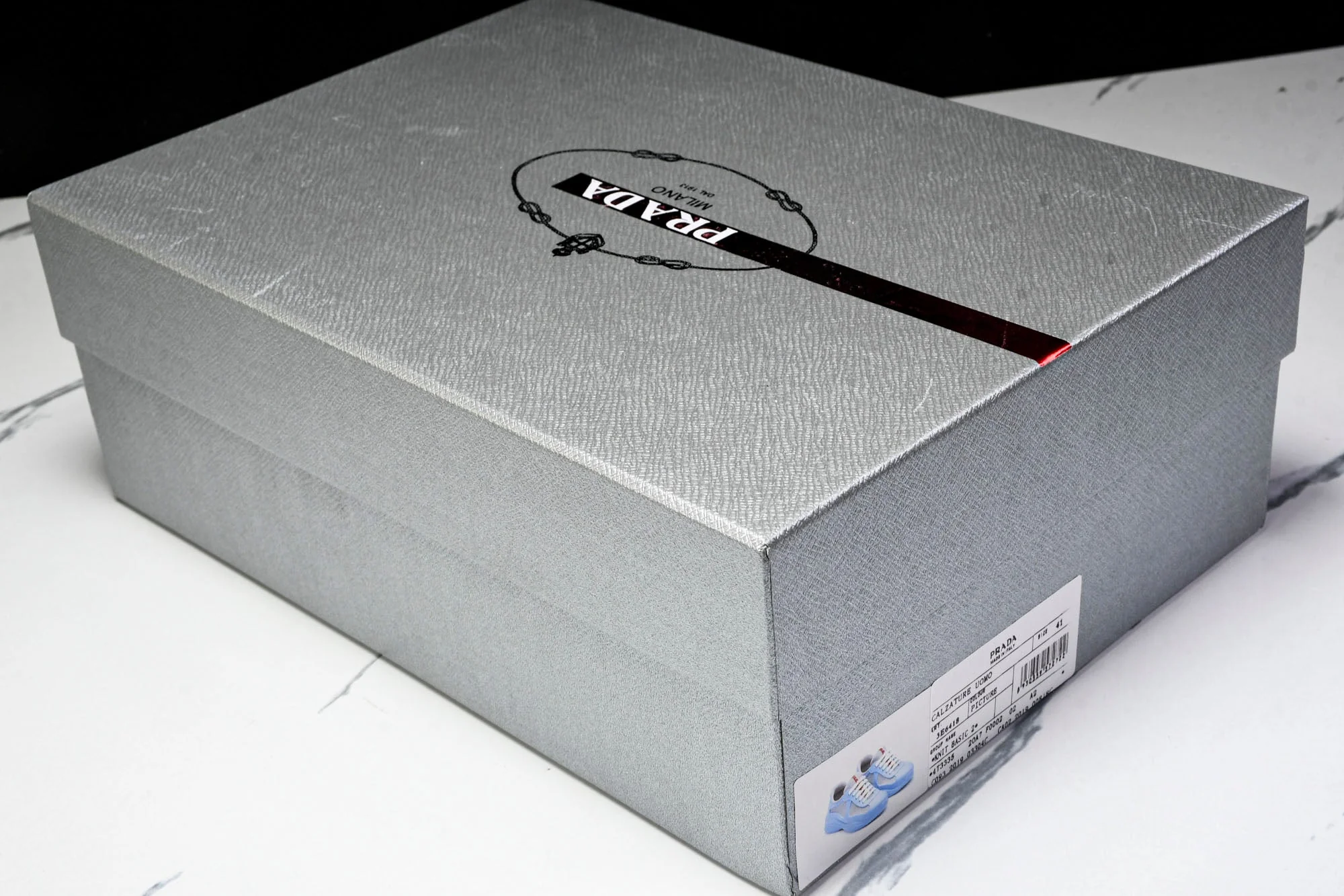 Prada America's Cup Sneaker Soft Rubber 'Light Blue'