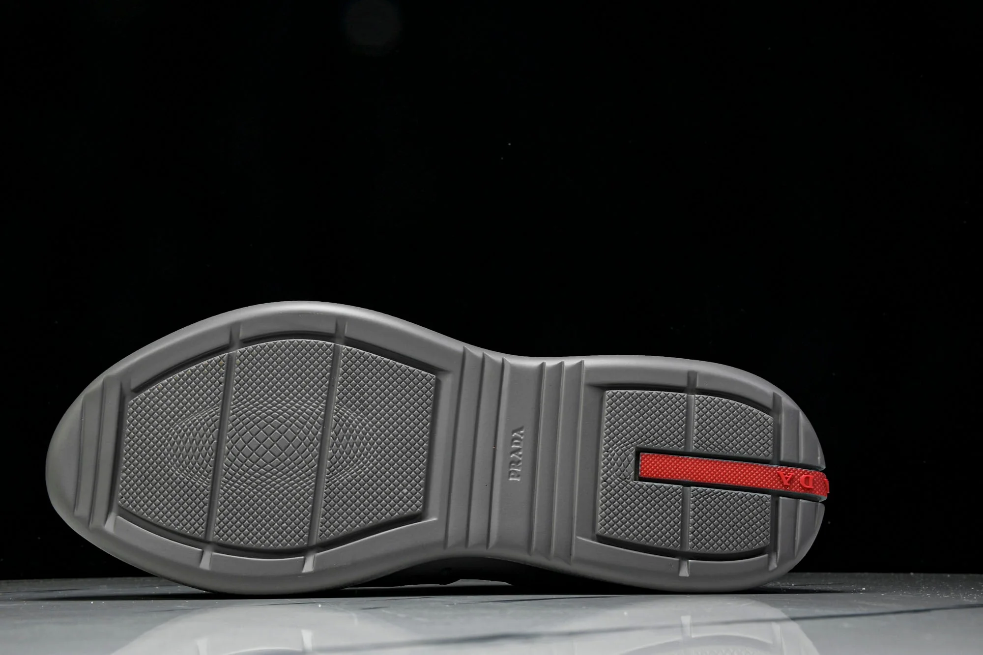 Prada America's Cup Sneaker Soft Rubber 'Steel Grey'