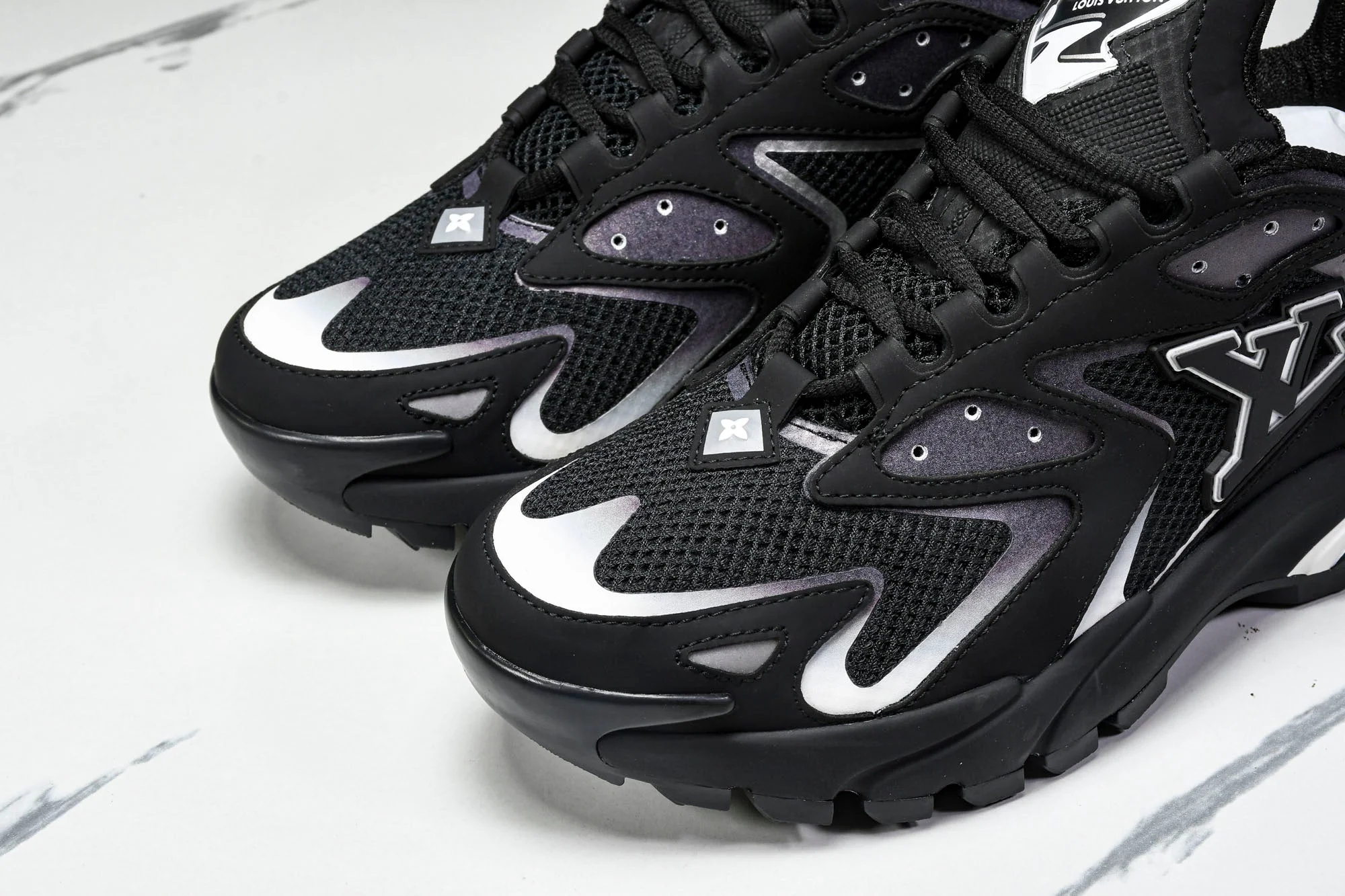 Louis Vuittоп Runner Tatic Sneaker 'Black White'