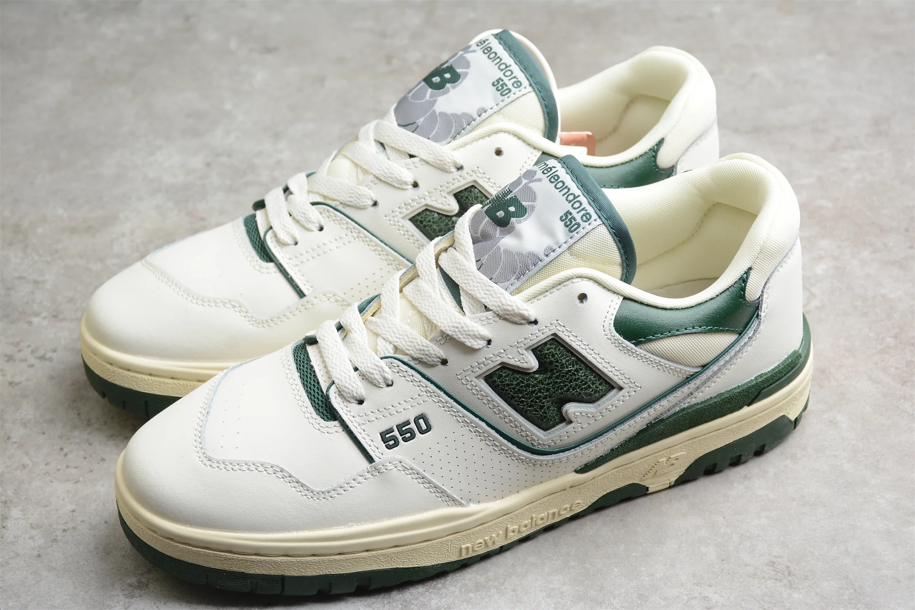NB 550 x Aime Leon Dore 'White Green'