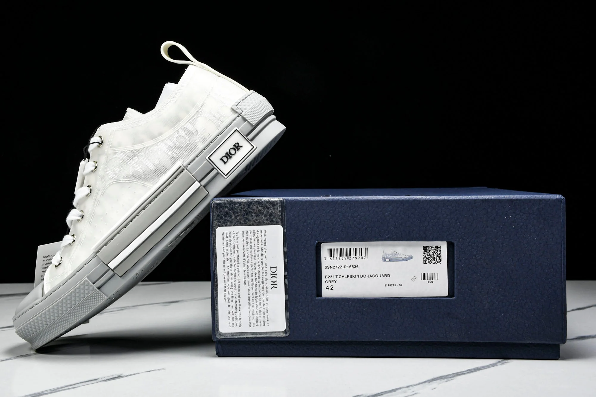 D1or B23 Low 'Oblique Silver'