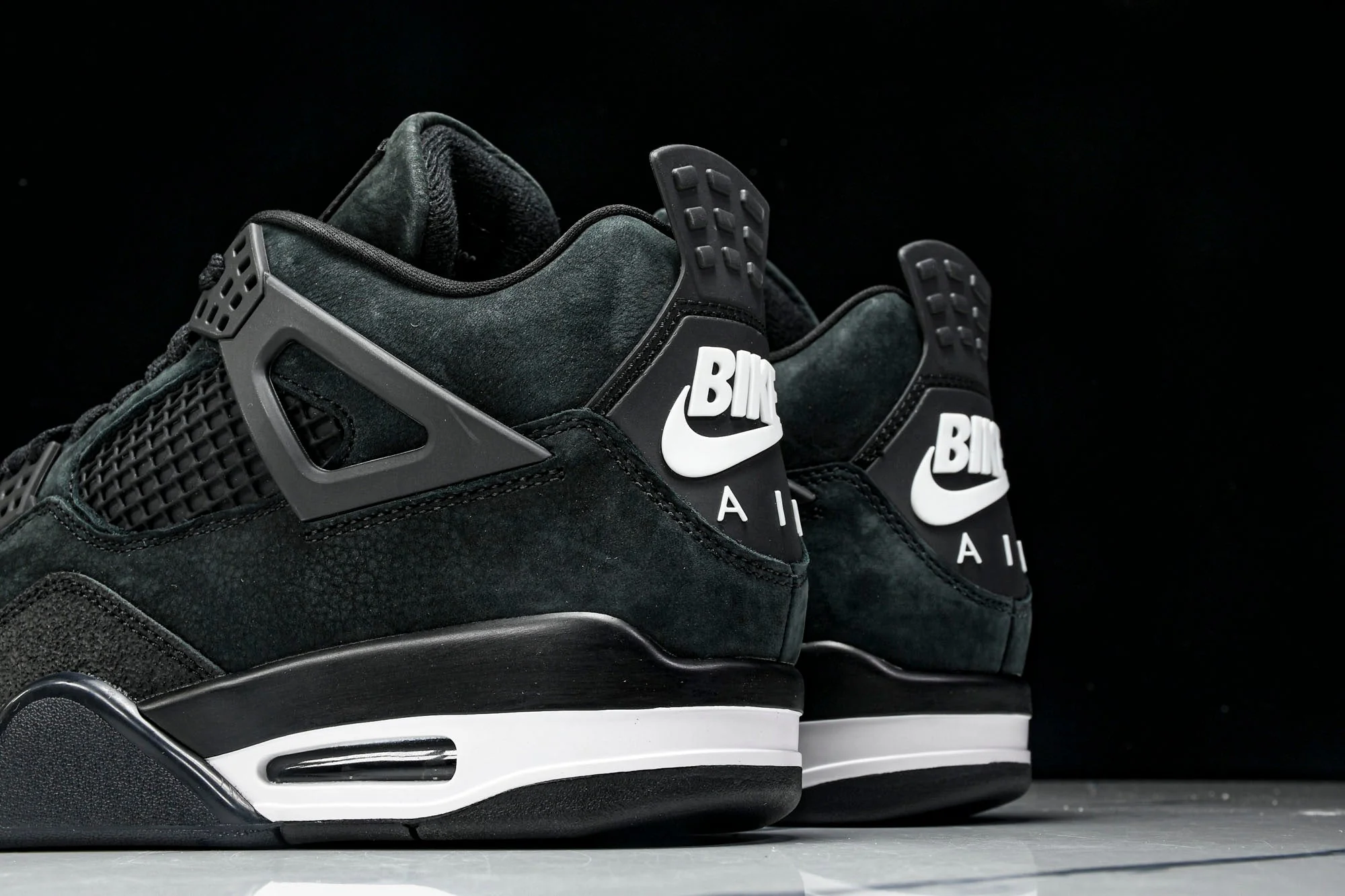 Nigel Sylvester x AJ4 Retro OG Brick by Brick 'Black' (Unreleased)