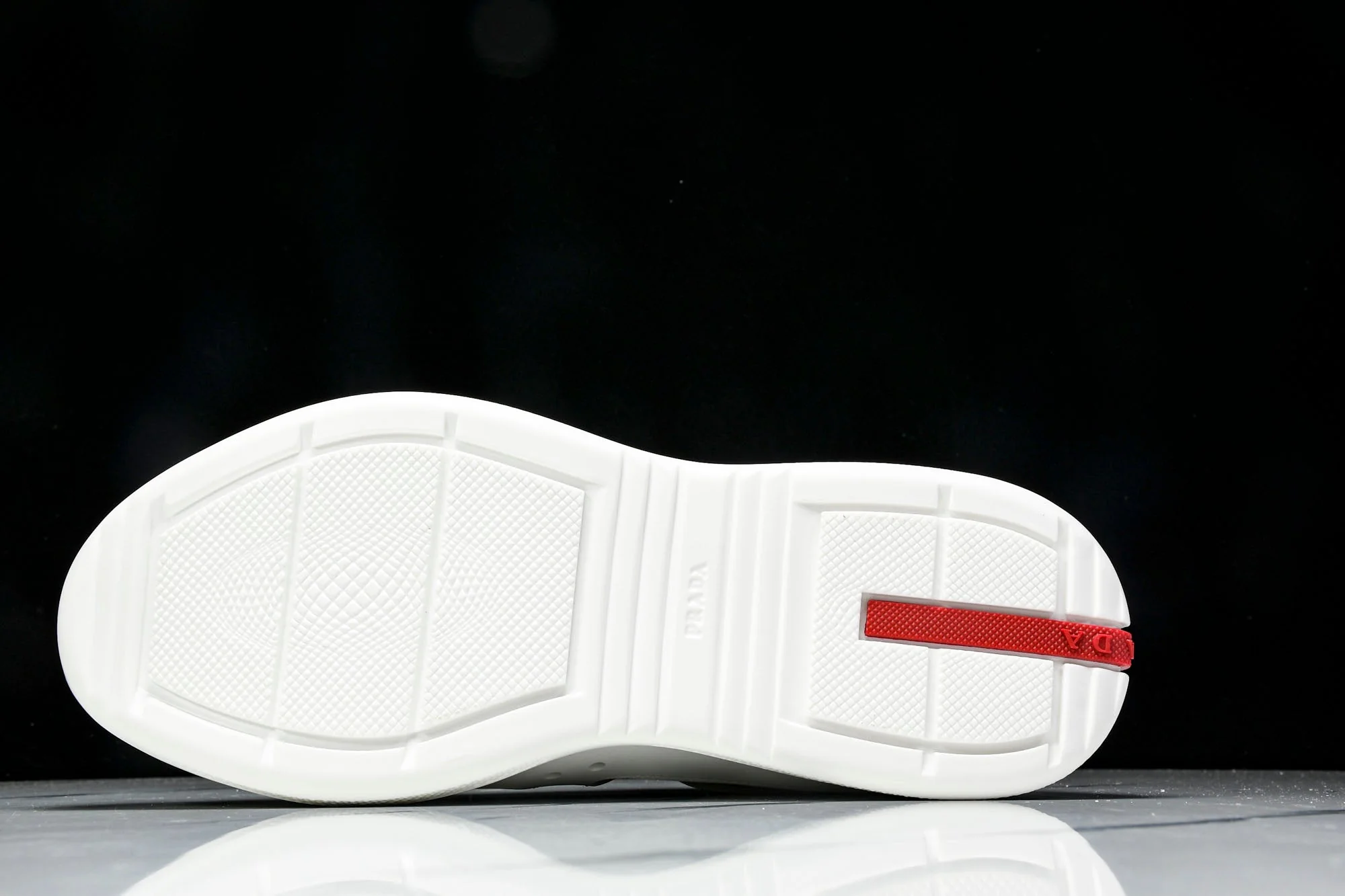 Prada America's Cup Sneaker Soft Rubber 'Cream White'