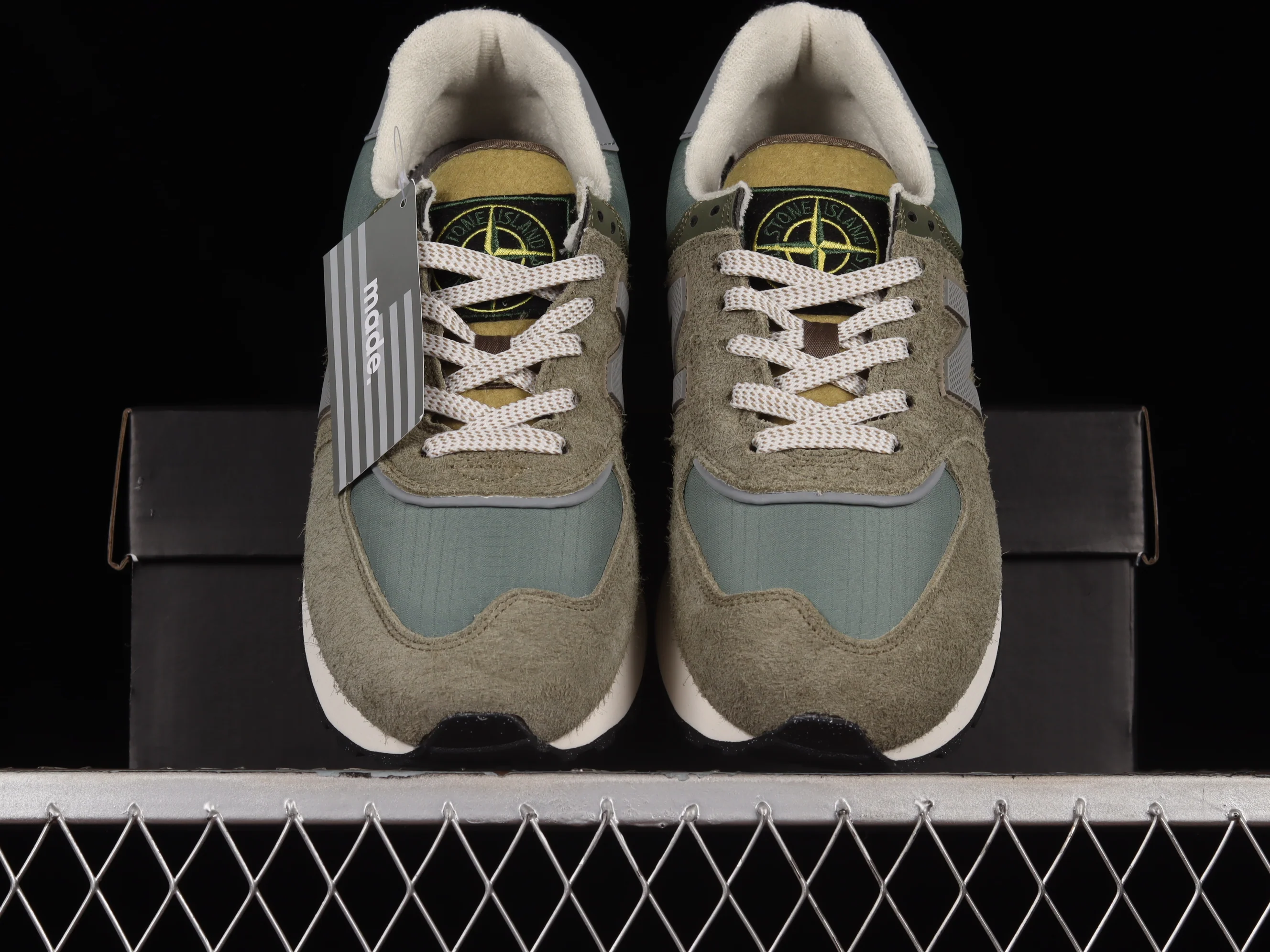 NB 574 Legacy x Stone Island 'Steel Blue'